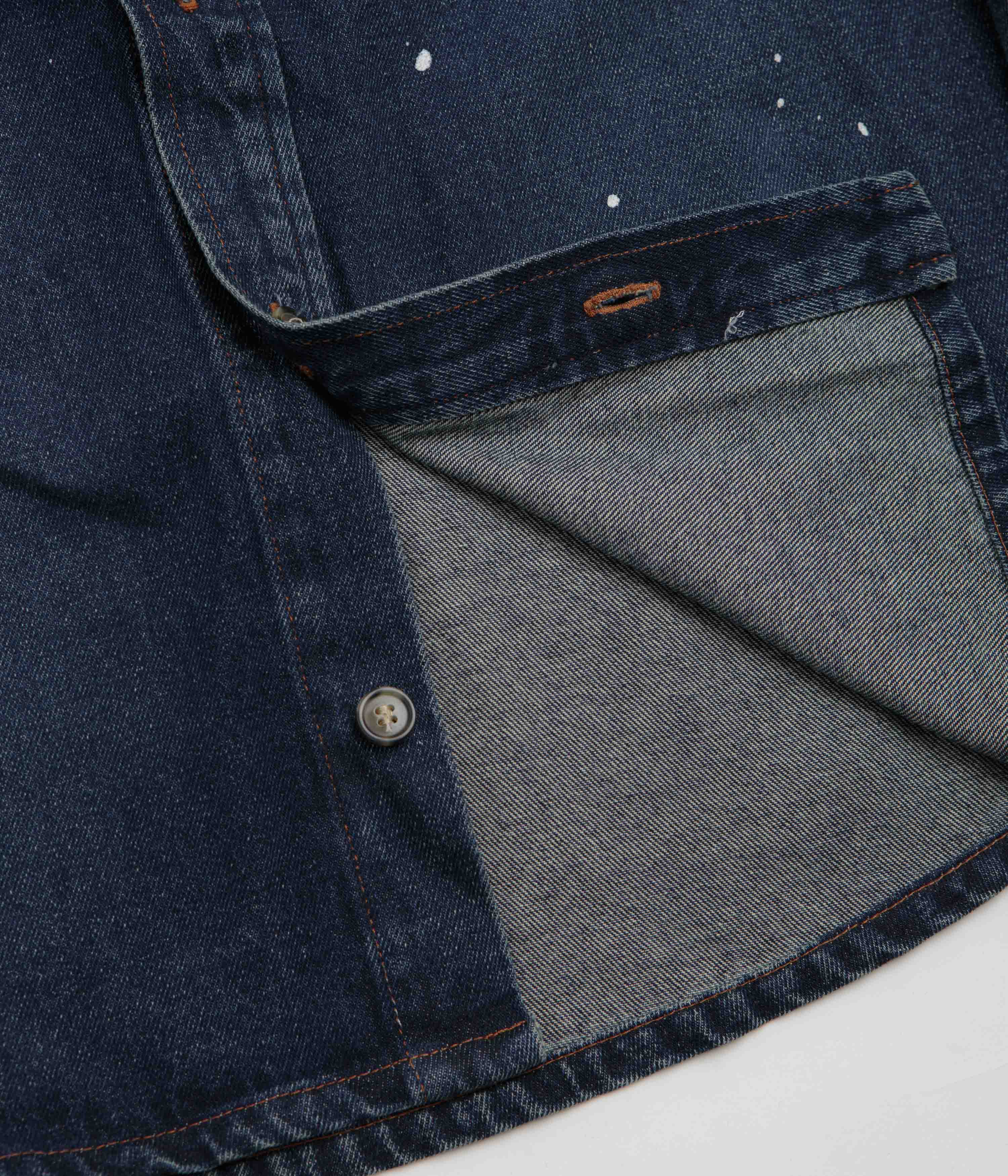 A.P.C. Basile Overshirt - Washed Indigo - Image 5