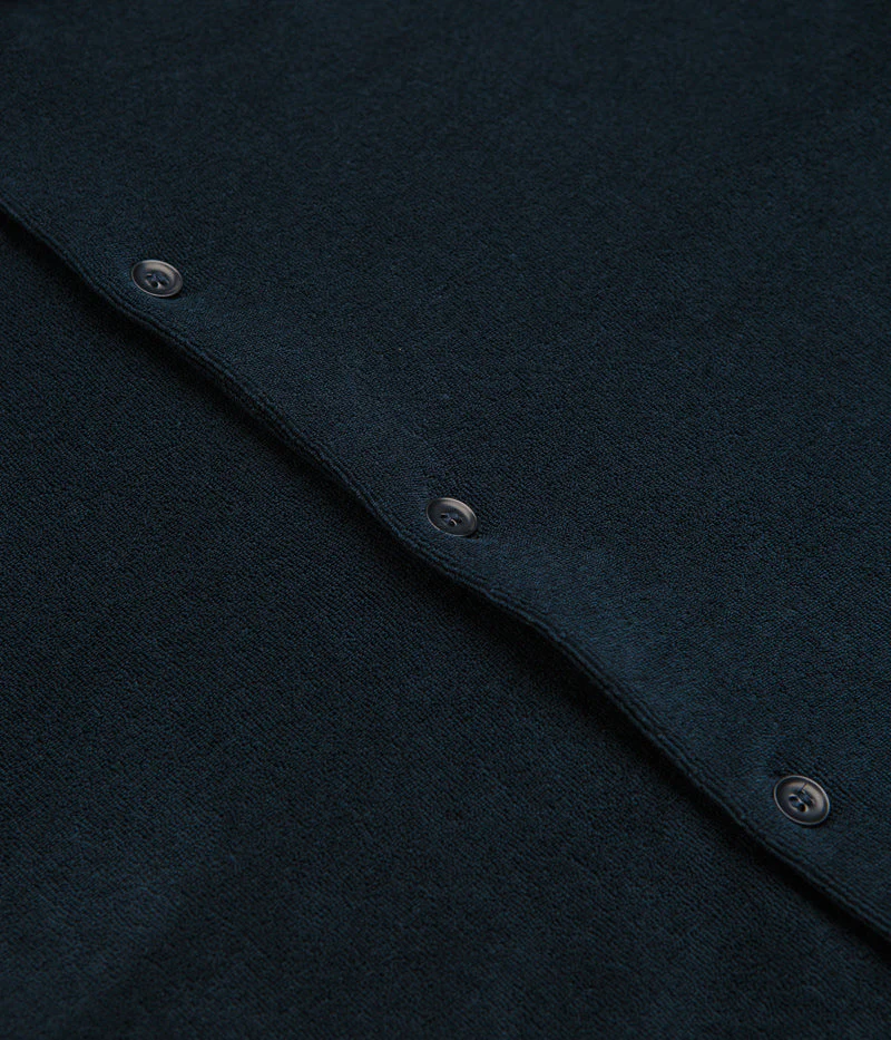 A.P.C. Nicolo Short Sleeve Shirt - Dark Navy - Image 3