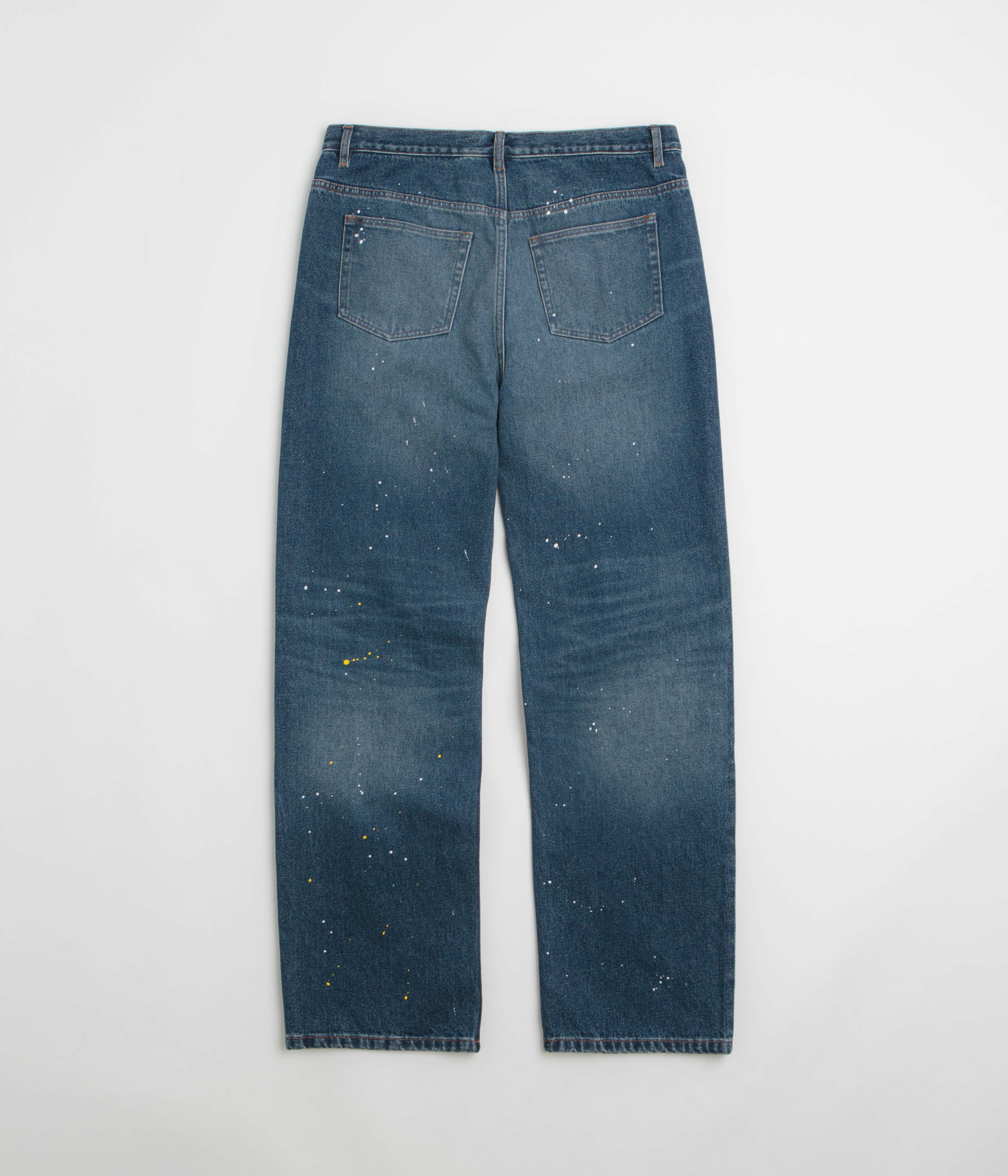 A.P.C. Relaxed H Jeans - Washed Indigo - Image 3