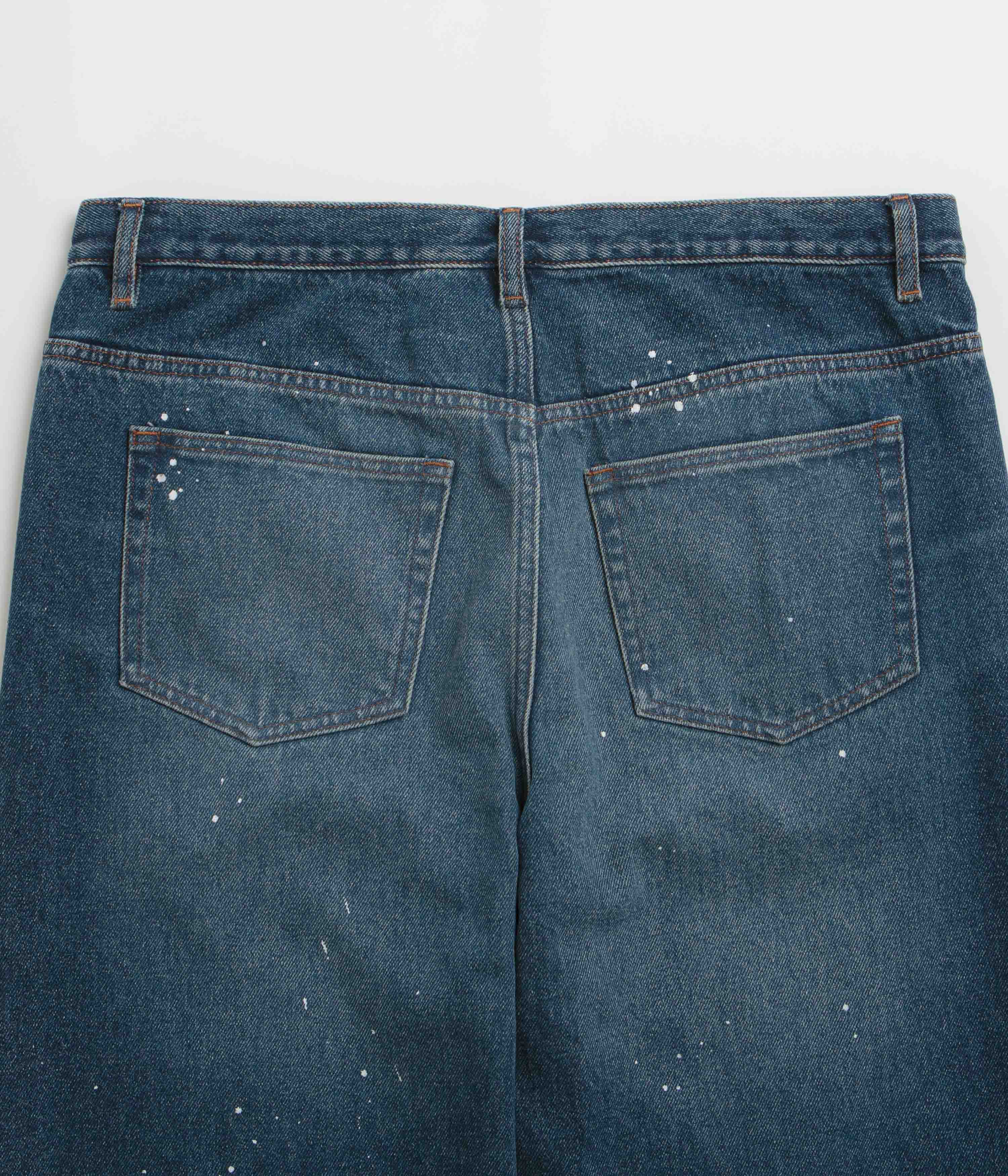 A.P.C. Relaxed H Jeans - Washed Indigo - Image 6