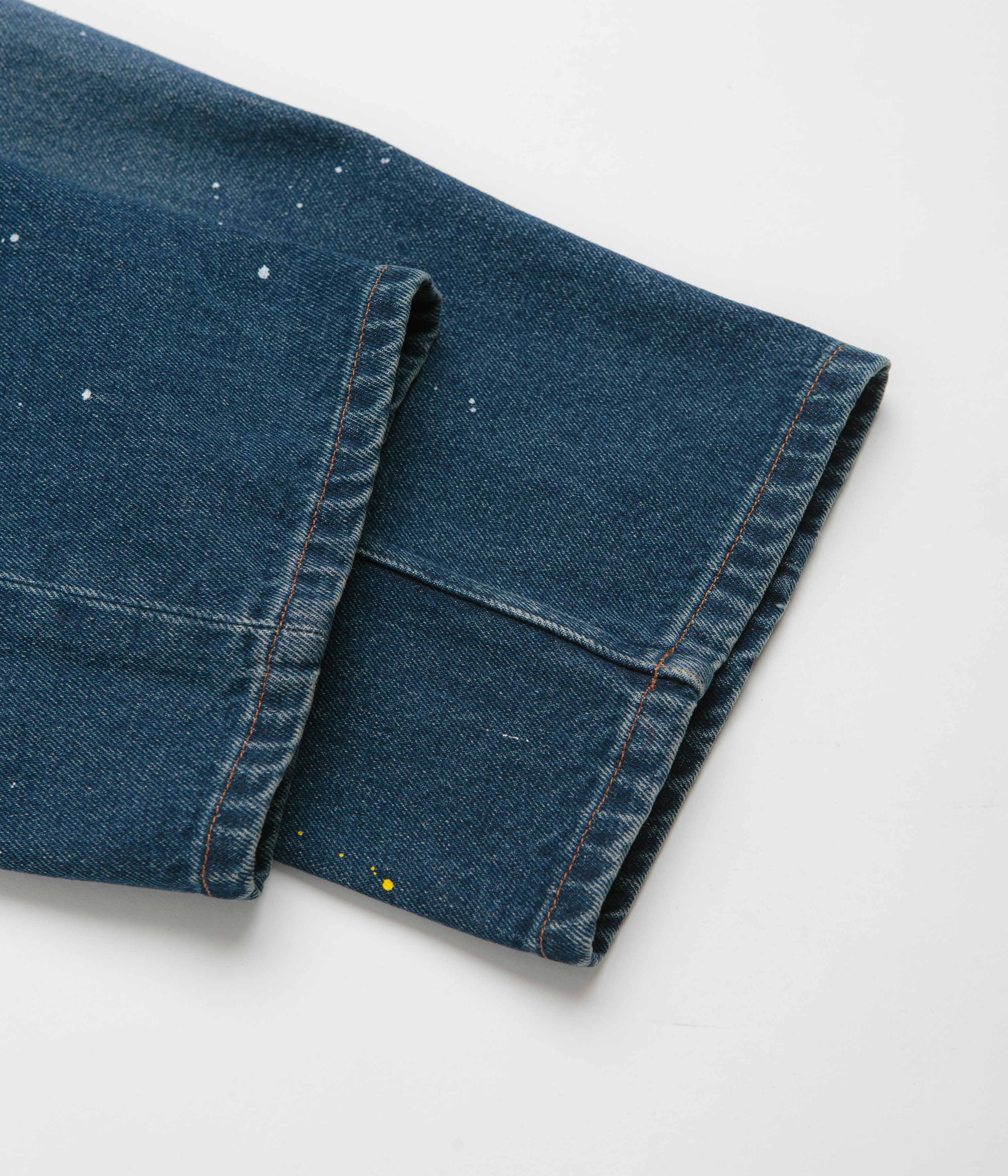 A.P.C. Relaxed H Jeans - Washed Indigo - Image 9