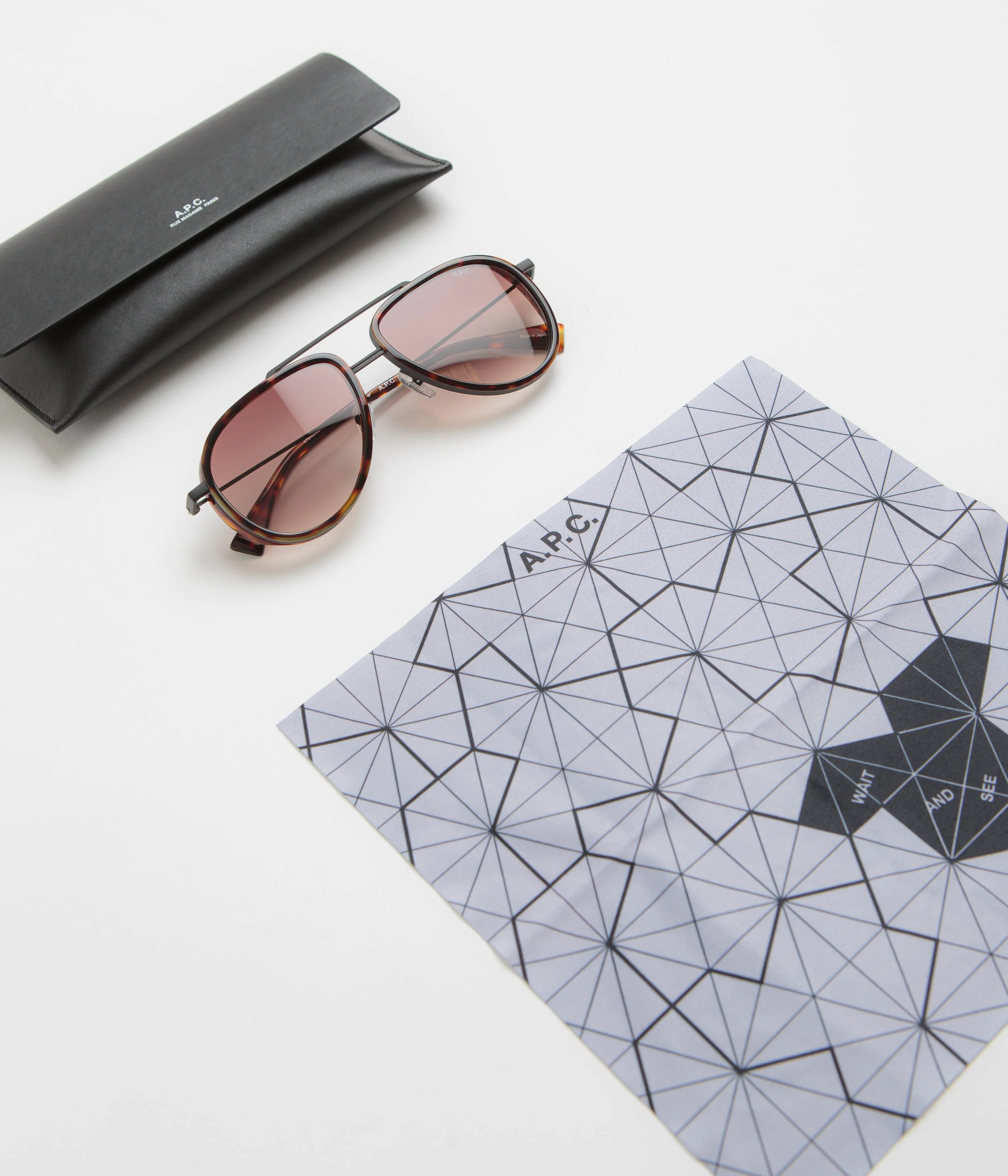 A.P.C. Sterling Sunglasses - Brown - Image 7