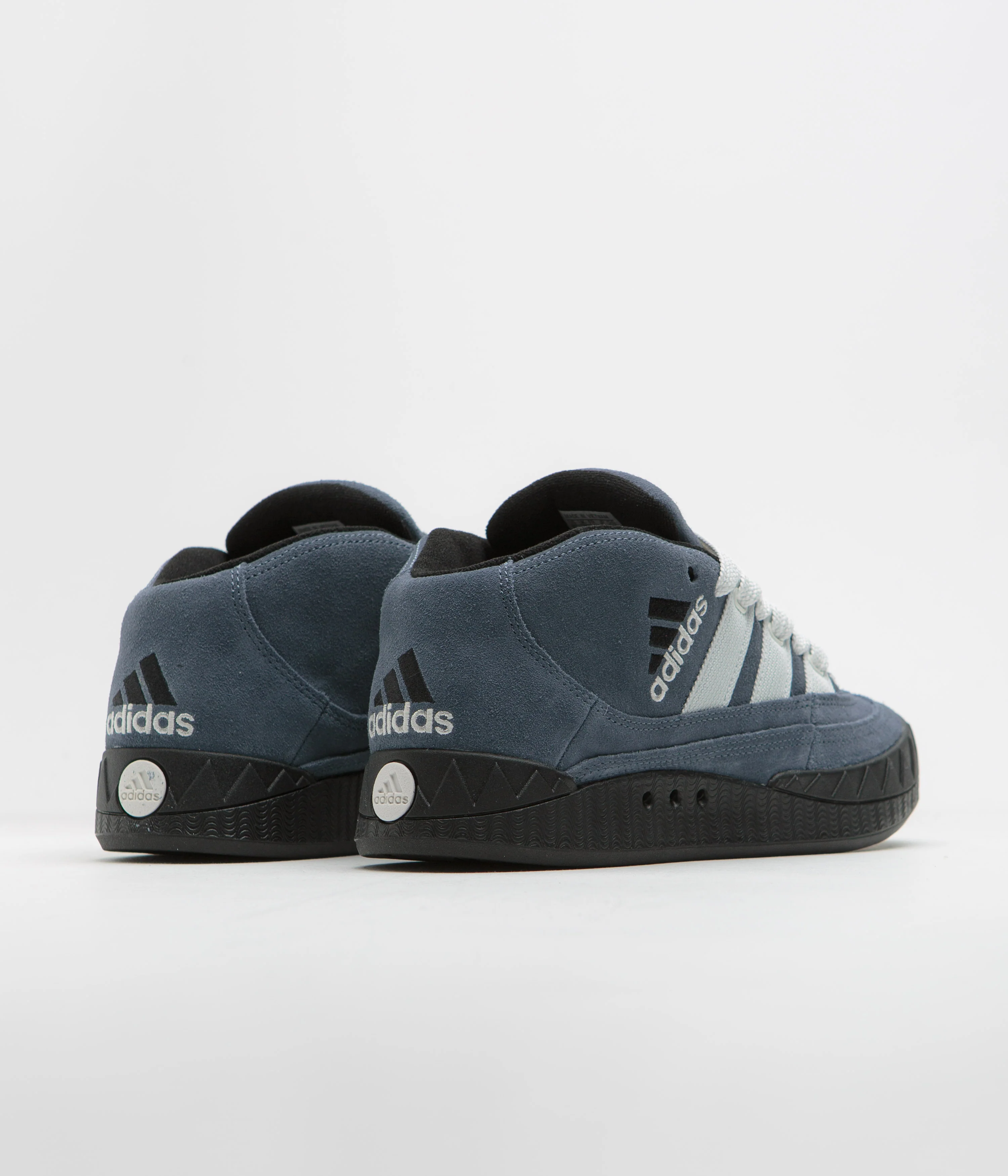 Adidas Adimatic Mid Shoes - Legacy Blue / Crystal White / Core Black - Image 4