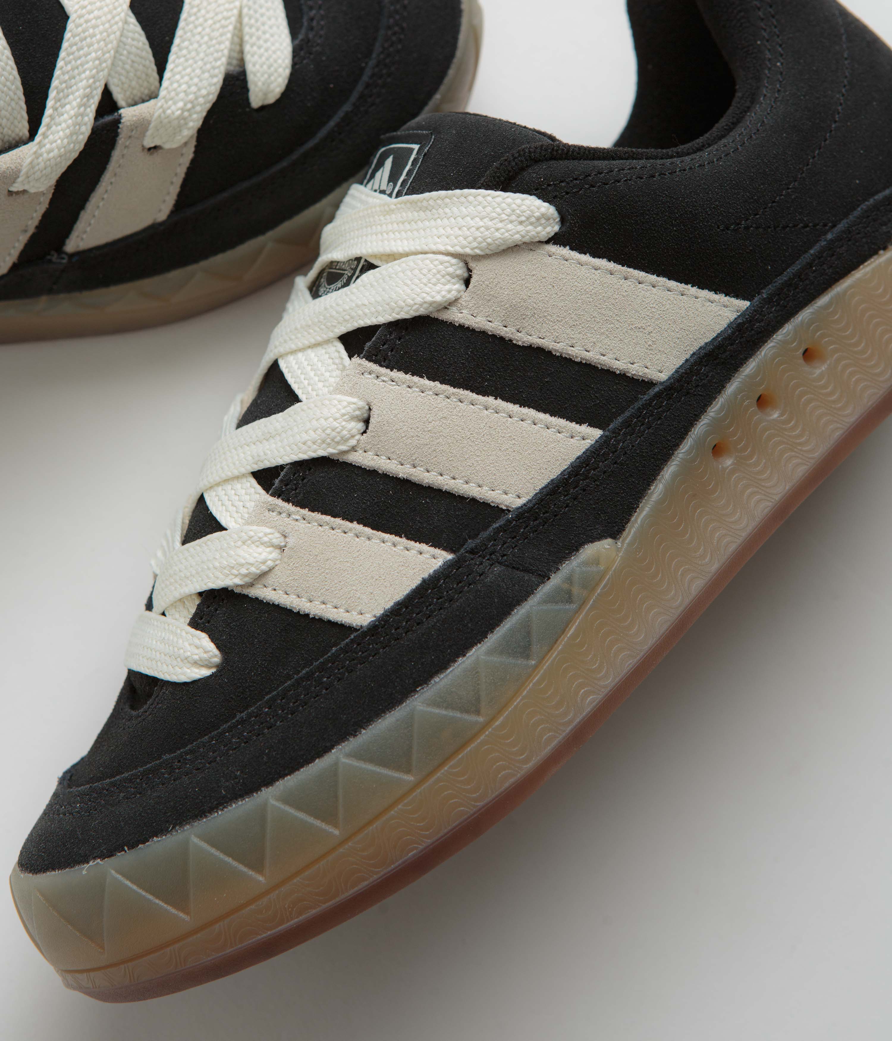 Adidas Adimatic Shoes - Core Black / Off White / Gum3 - Image 3