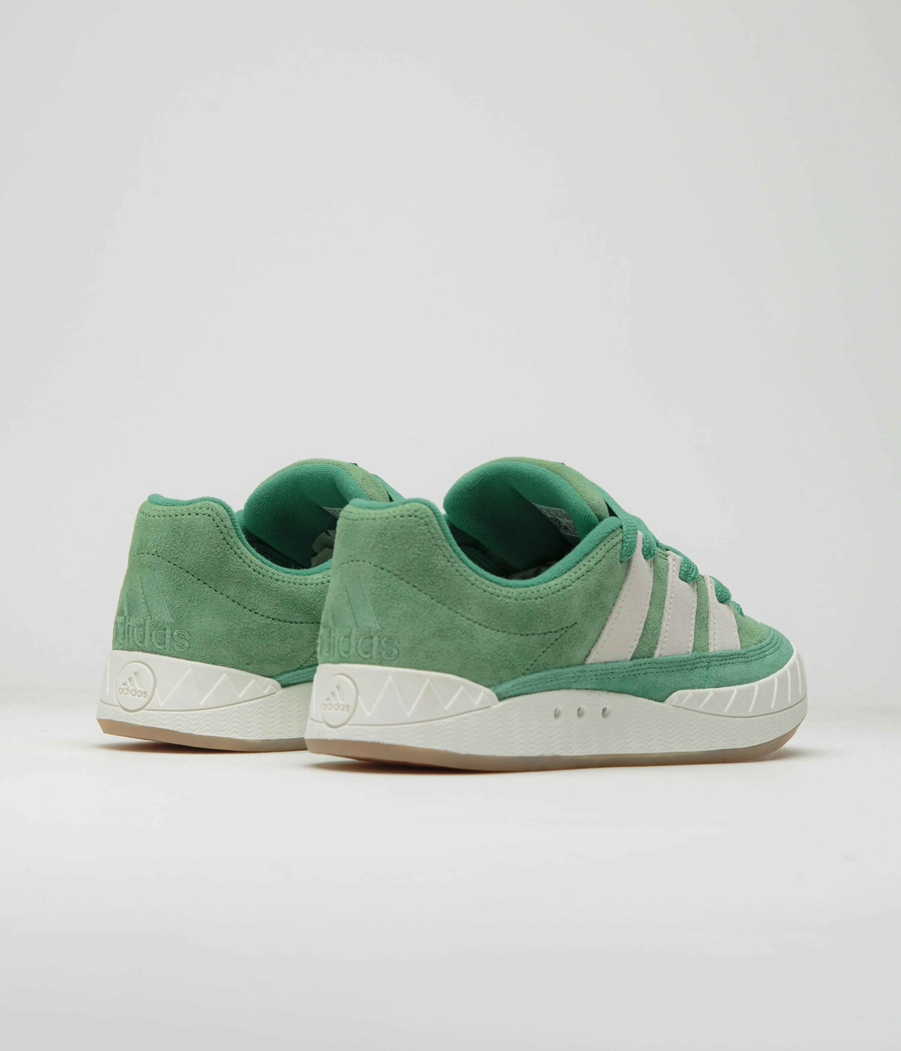 Adidas Adimatic Shoes - Preloved Green / Core White / Semi Court Green - Image 4
