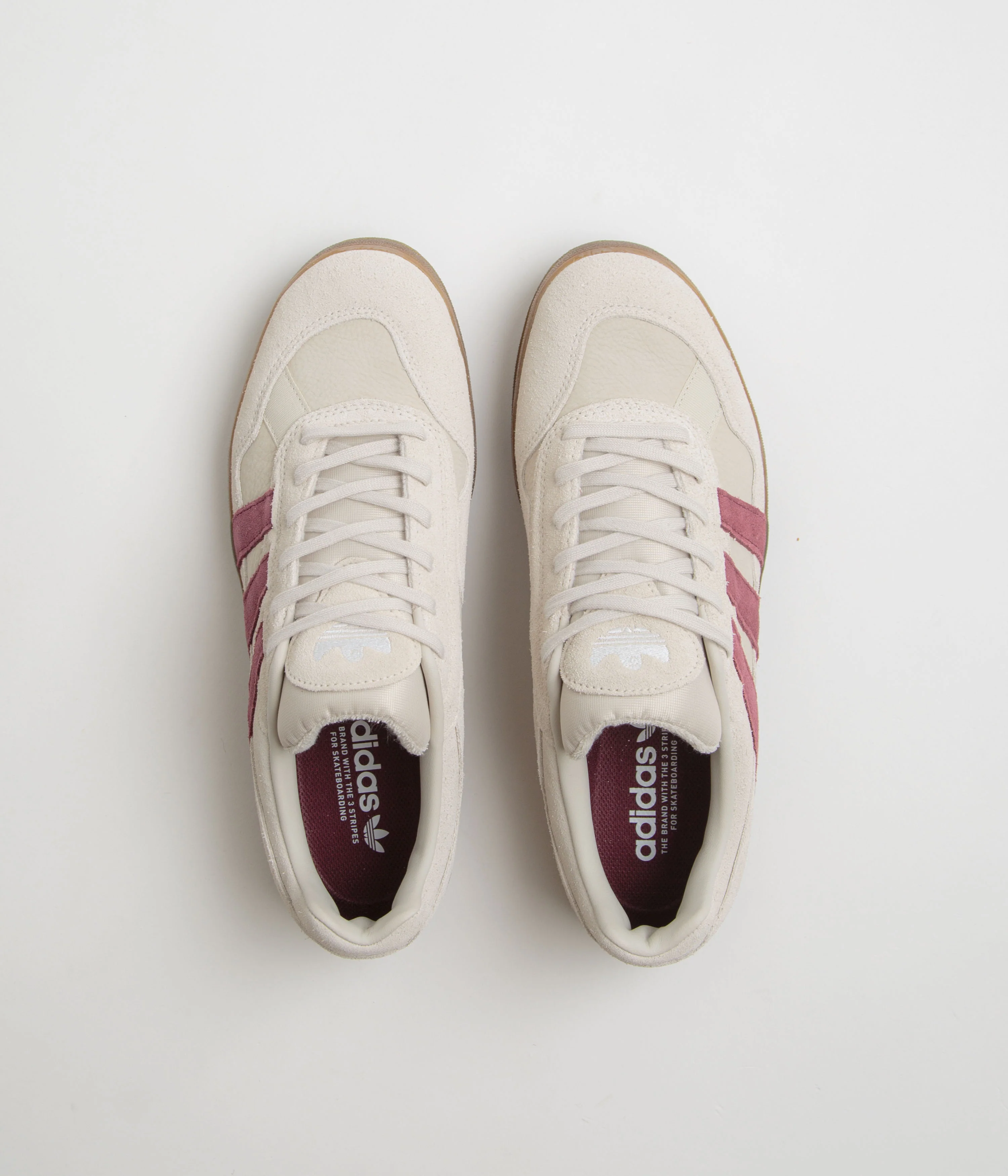 Adidas Aloha Super Shoes - Alumina / Shadow Red / Gum5 - Image 7