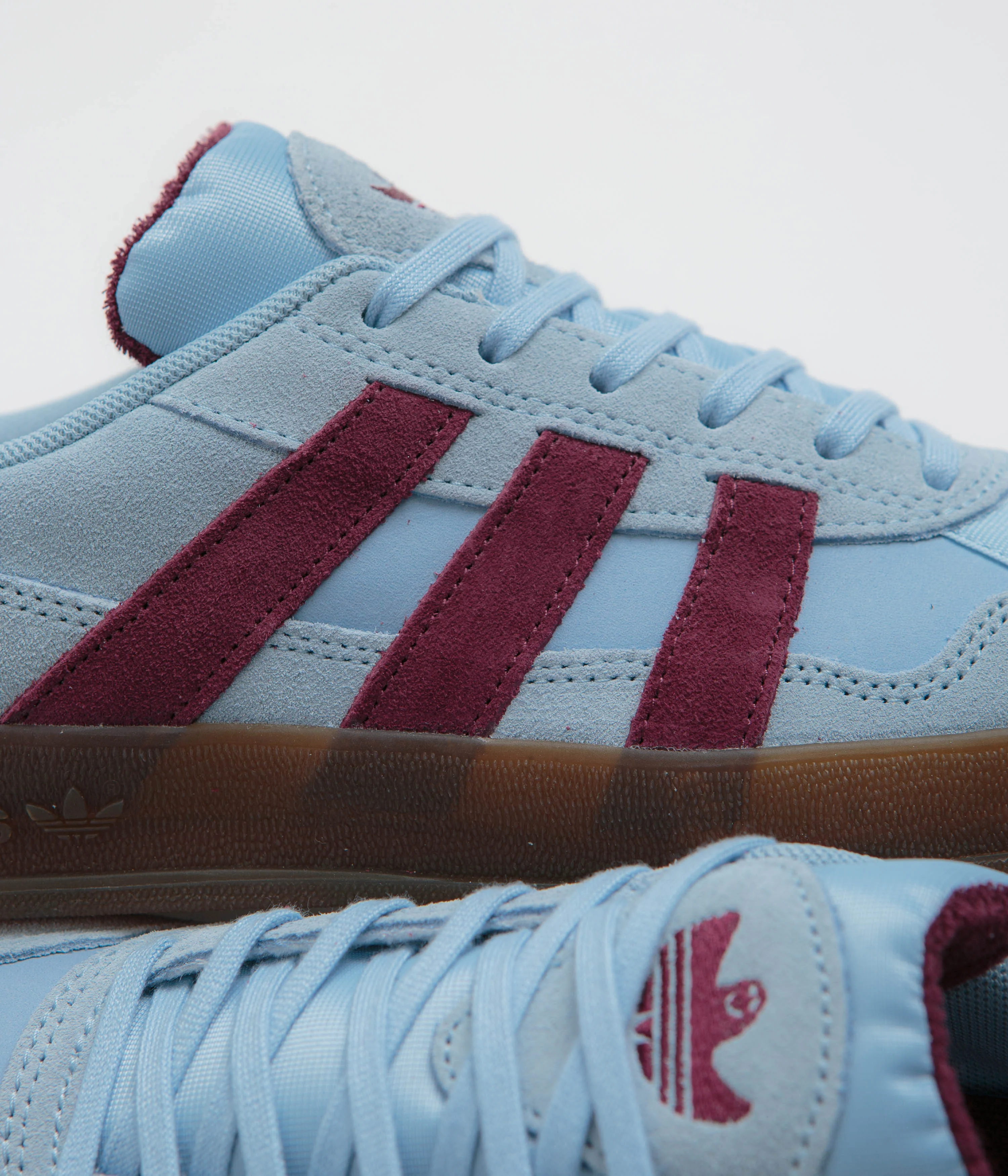 Adidas Aloha Super Shoes - Clear Sky / Maroon / Gum5 - Image 3