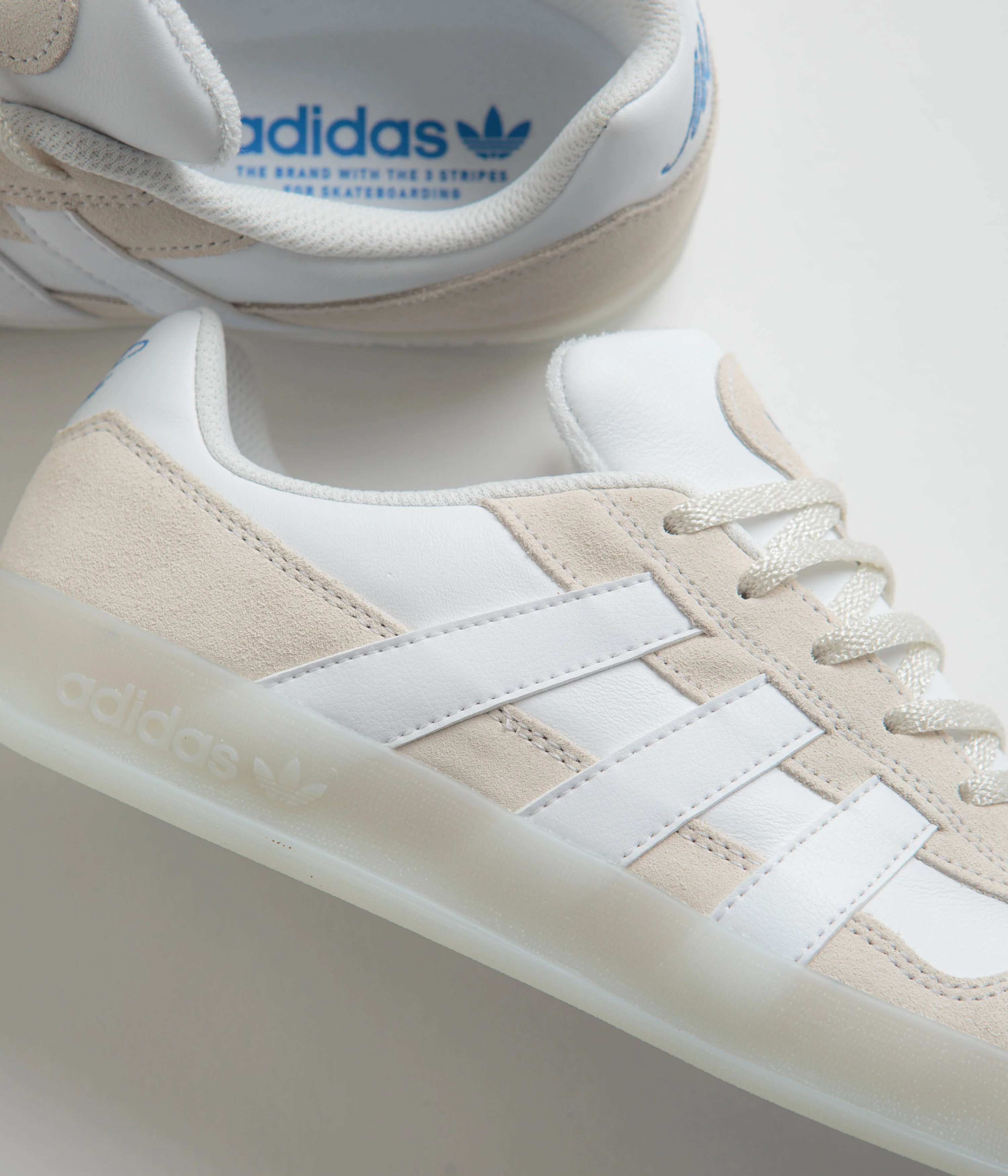 Adidas Aloha Super Shoes - Crystal White / FTWR White / Bluebird - Image 3