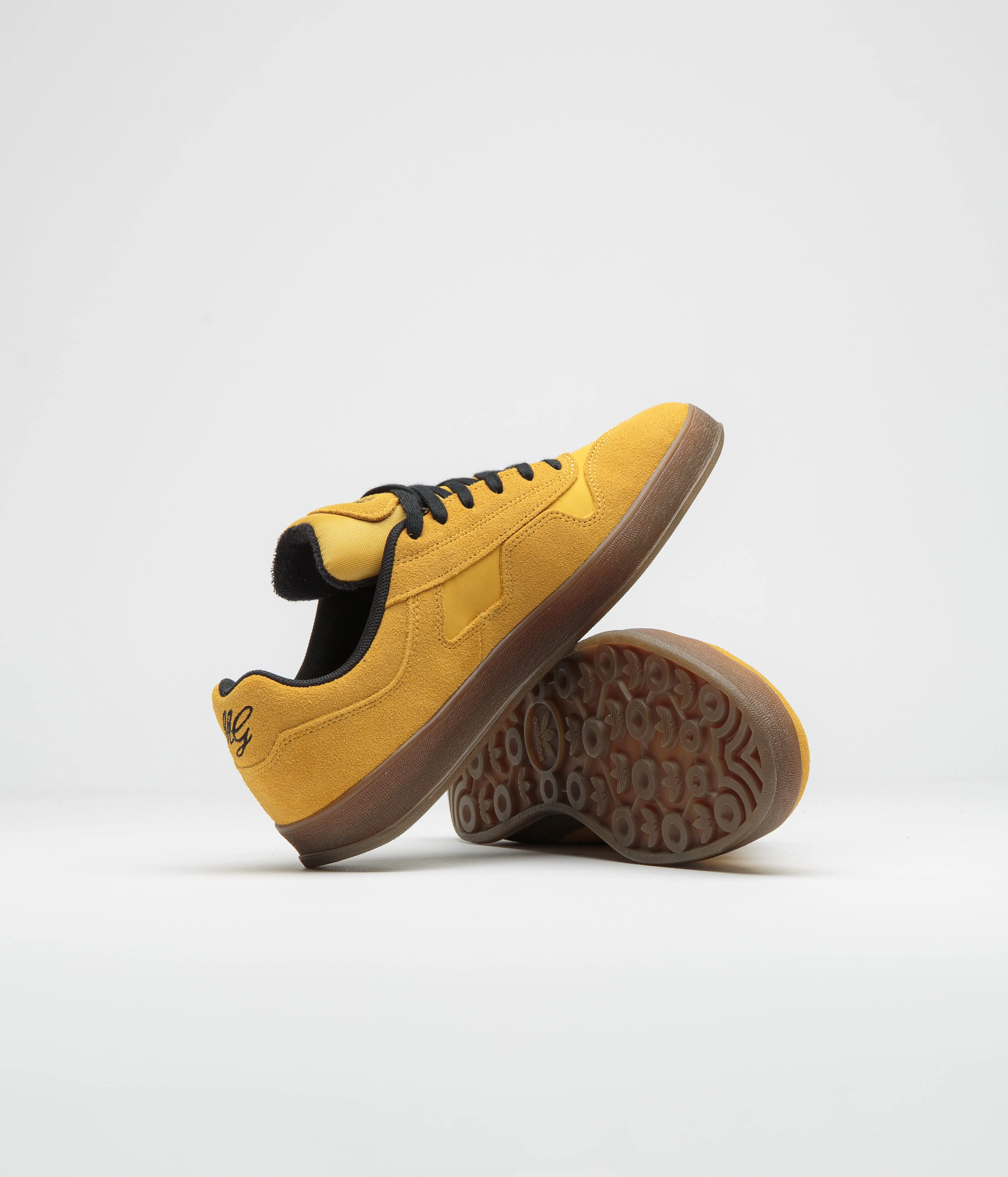 Adidas Aloha Super Shoes - Preloved Yellow / Core Black / Gum5 - Image 5
