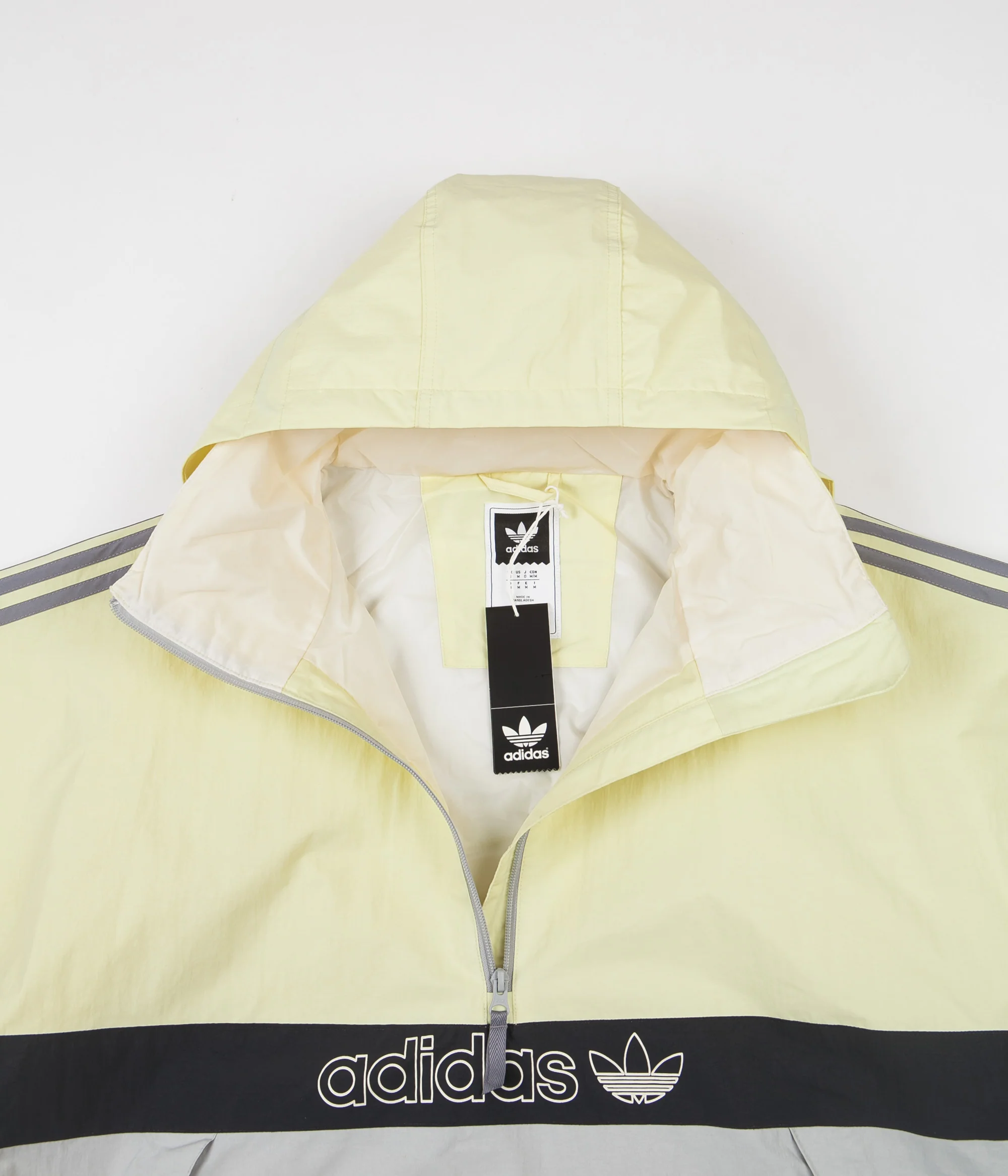 Adidas BB Snowbreaker Jacket - Haze Yellow / Stone / Carbon - Image 4