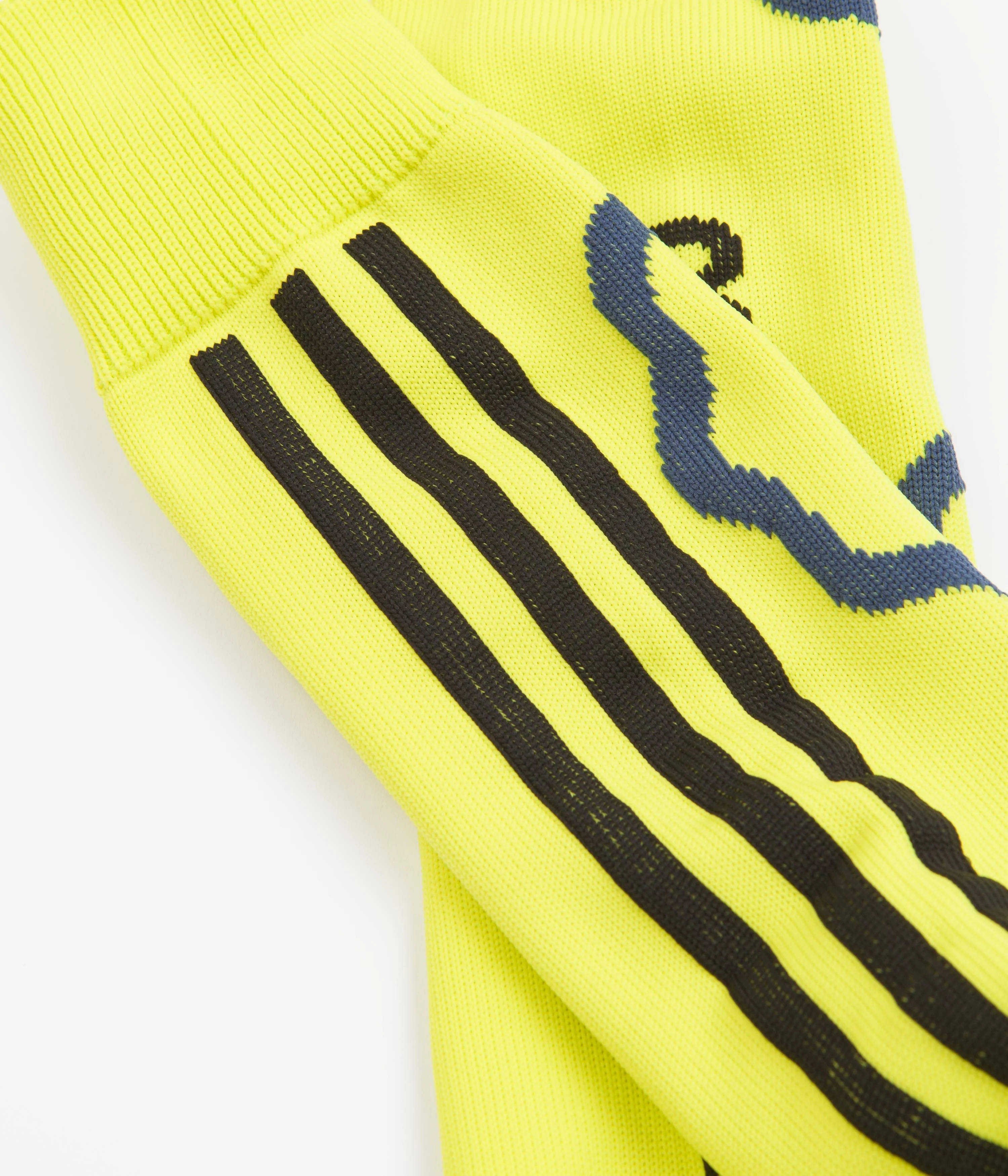 Adidas Blondey Football Socks - Acid Yellow - Image 3