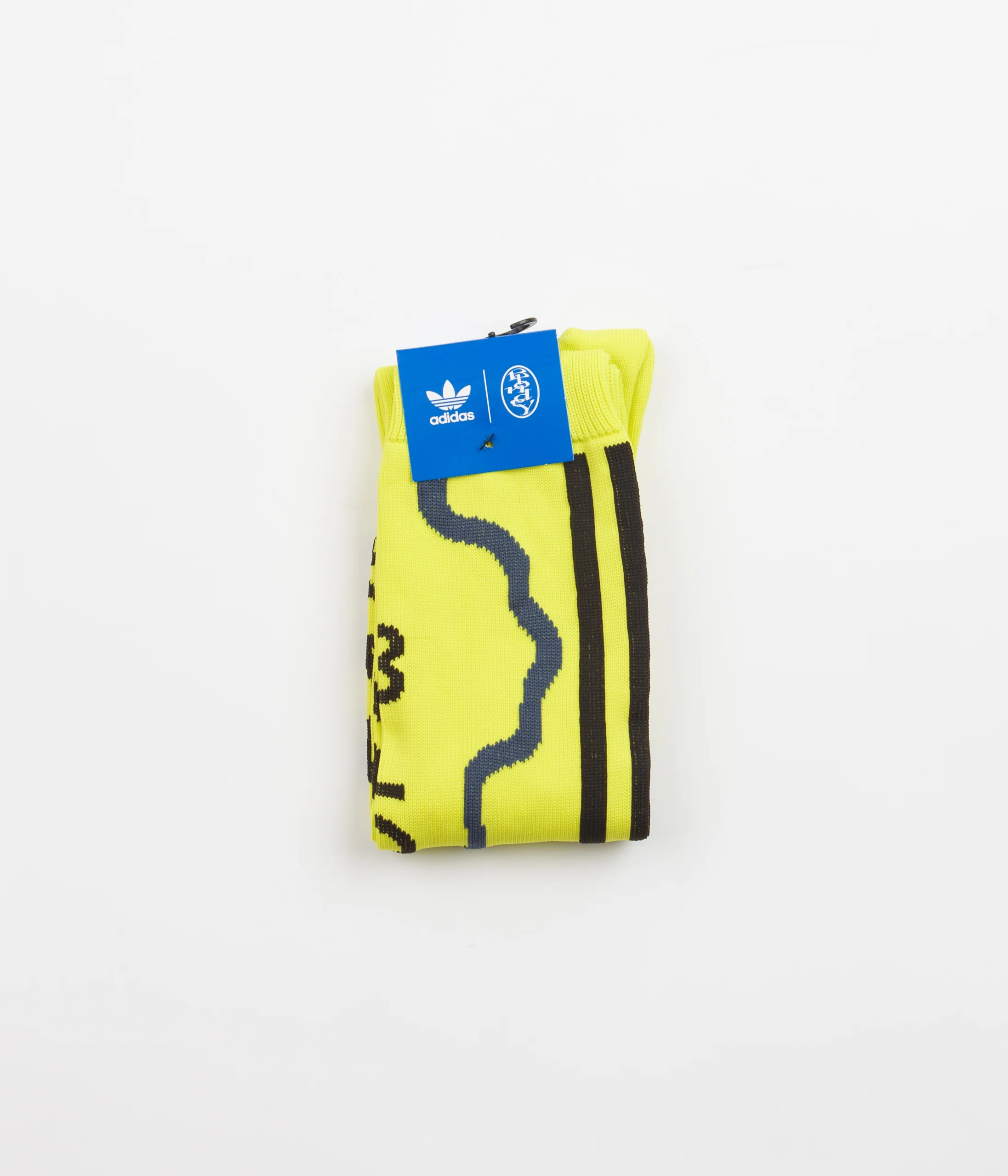 Adidas Blondey Football Socks - Acid Yellow - Image 4