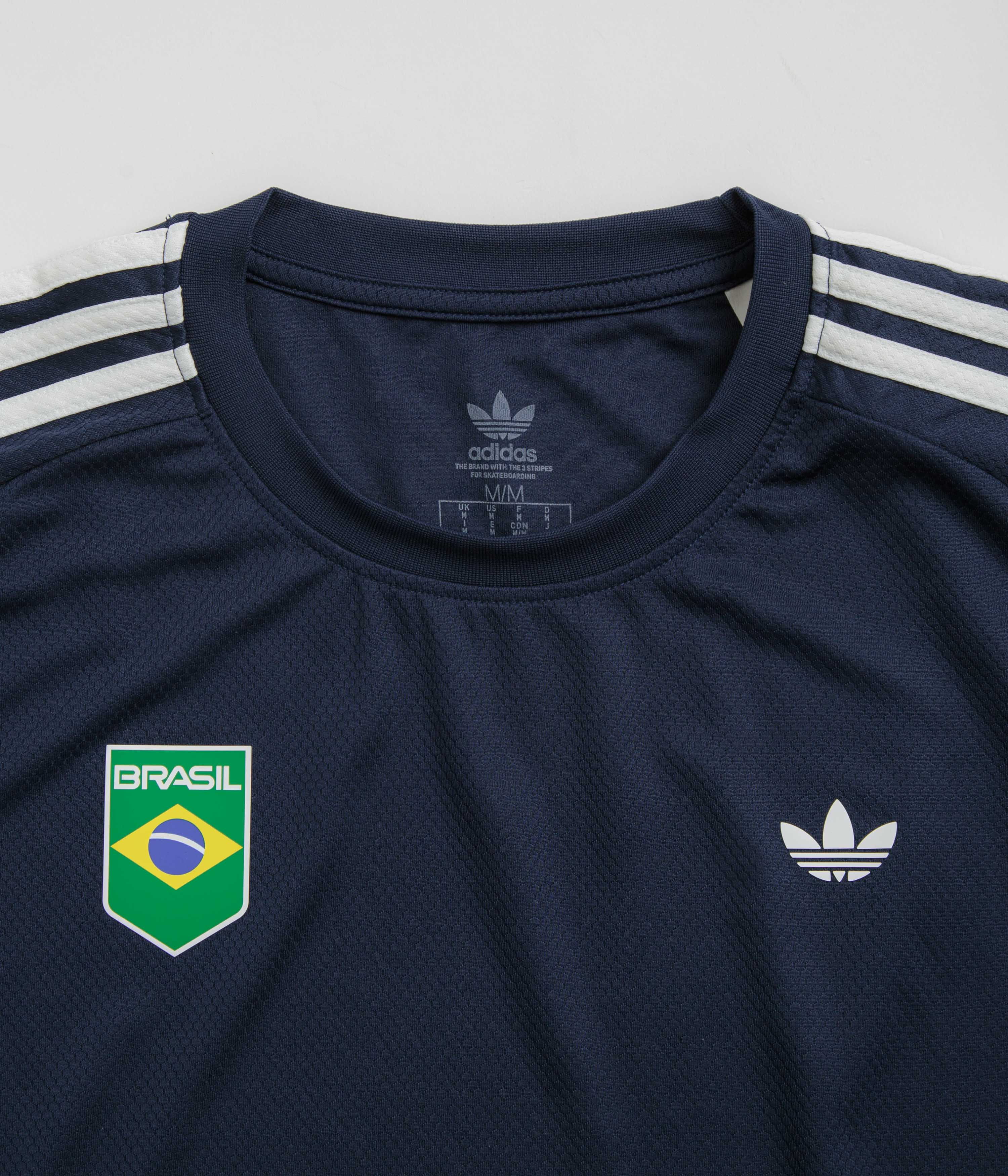 Adidas Brasil Aeroready Jersey - Collegiate Navy - Image 5