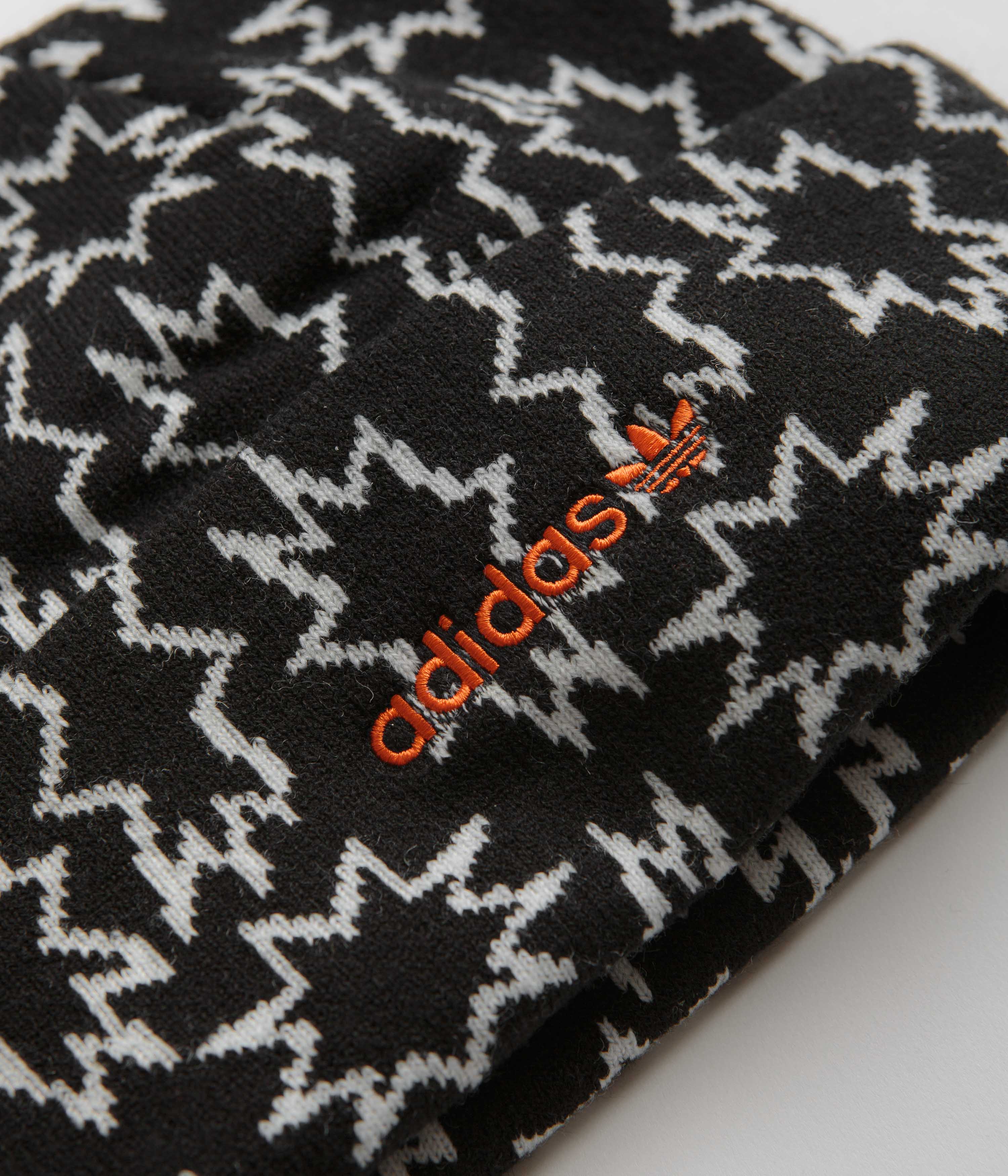 Adidas Burst Graphic Beanie - Black / White - Image 2