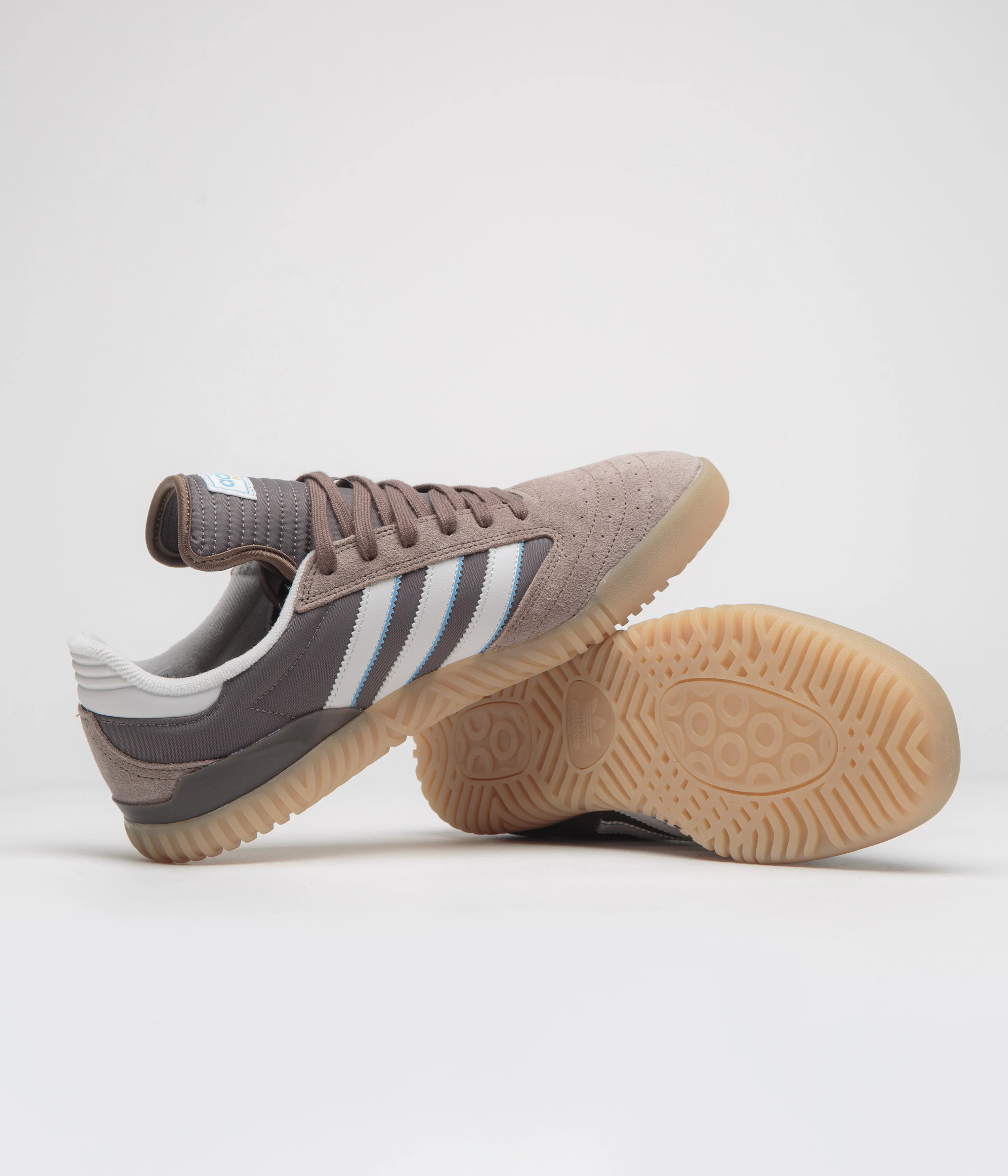 Adidas Busenitz Indoor Super Shoes - Earth Strata / Crystal White / Charcoal - Image 5