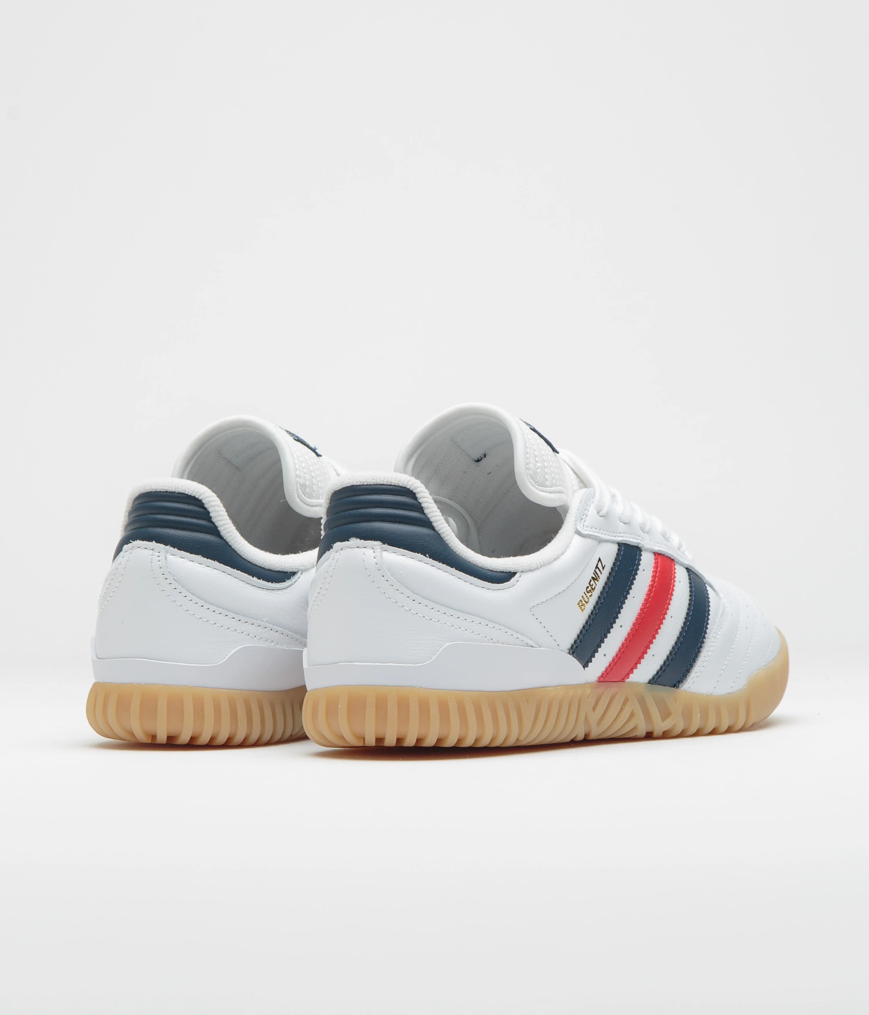 Adidas Busenitz Indoor Super Shoes - FTWR White / Collegiate Navy / Better Scarlet - Image 4