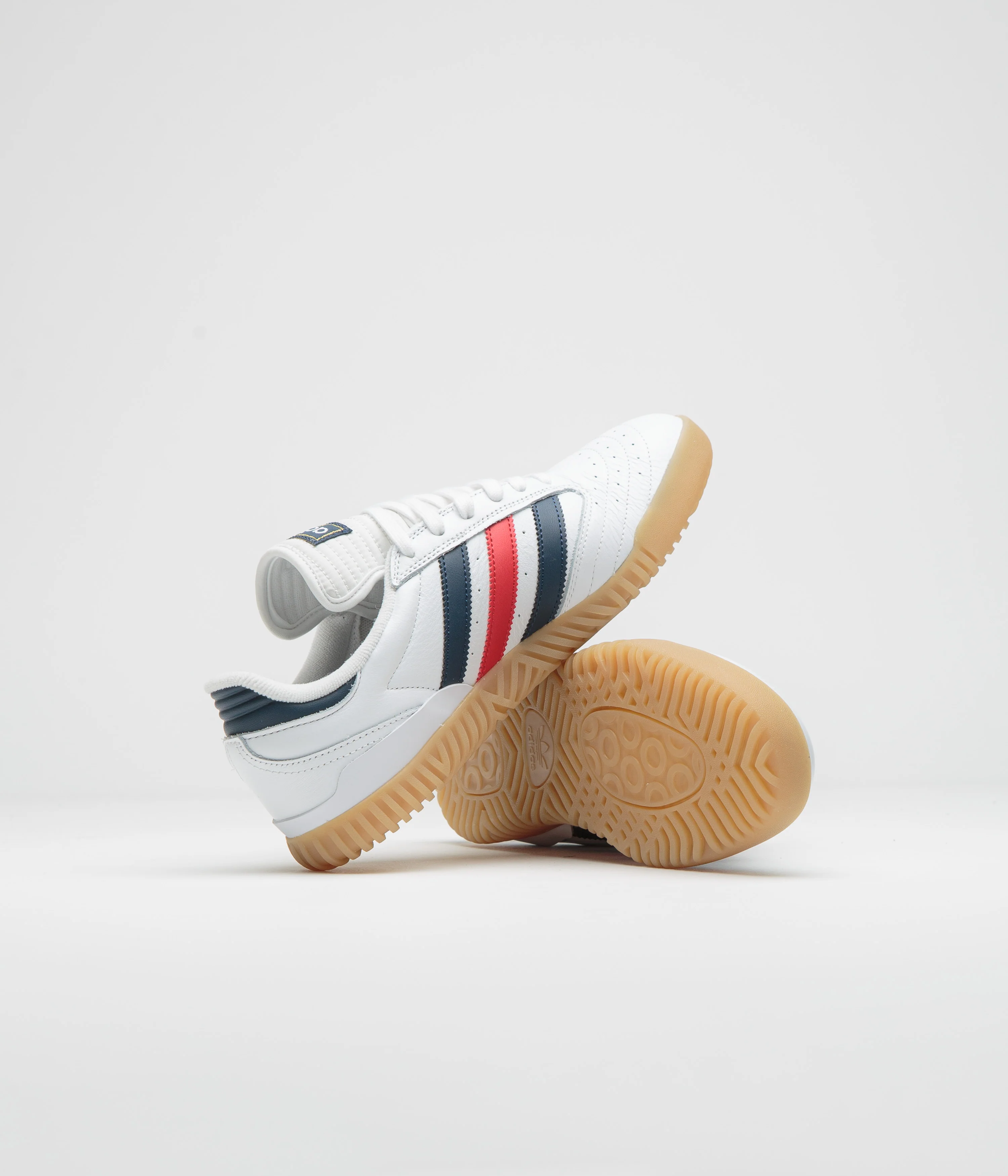 Adidas Busenitz Indoor Super Shoes - FTWR White / Collegiate Navy / Better Scarlet - Image 5