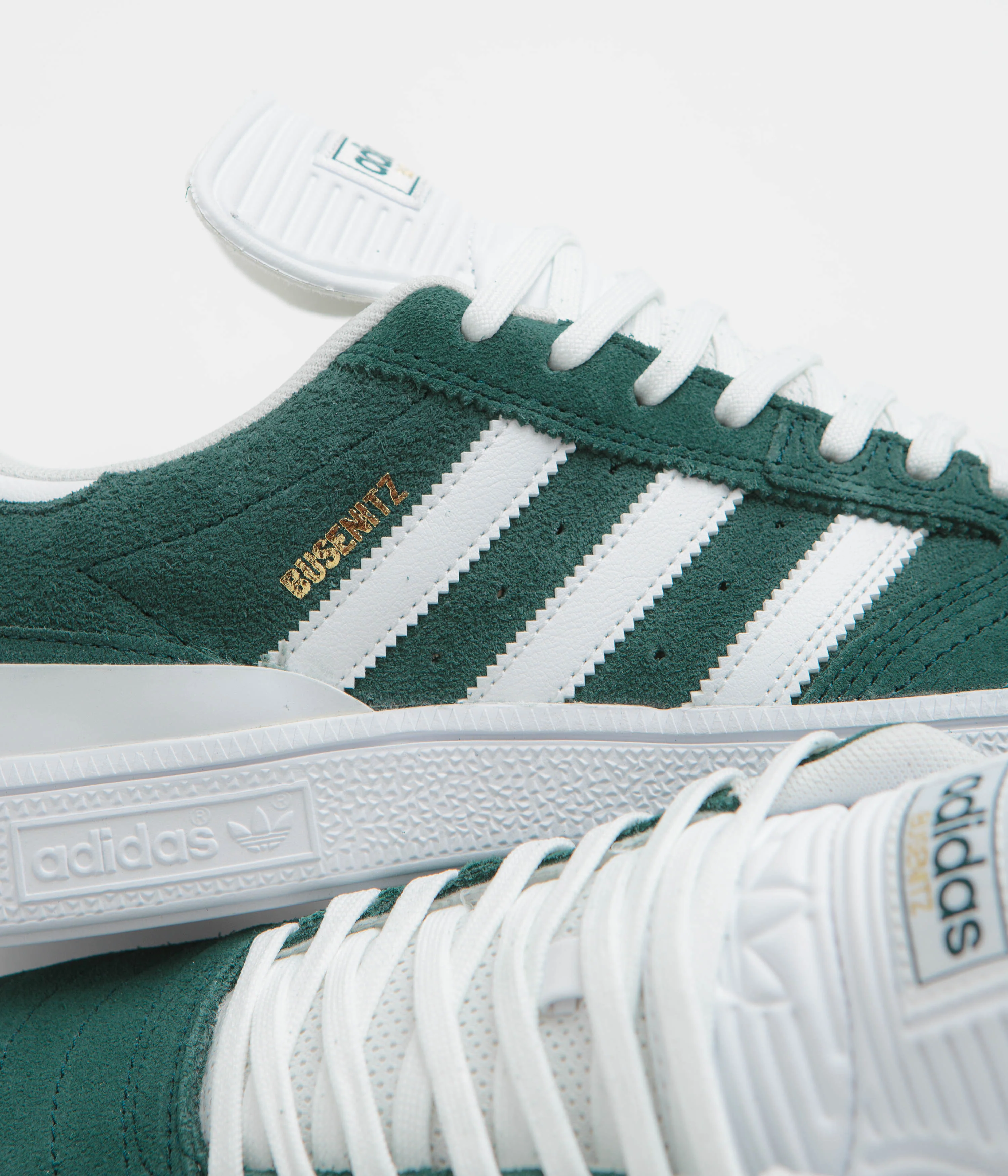 Adidas Busenitz Shoes - Aurora Ivy / FTWR White / Gold Metallic - Image 3