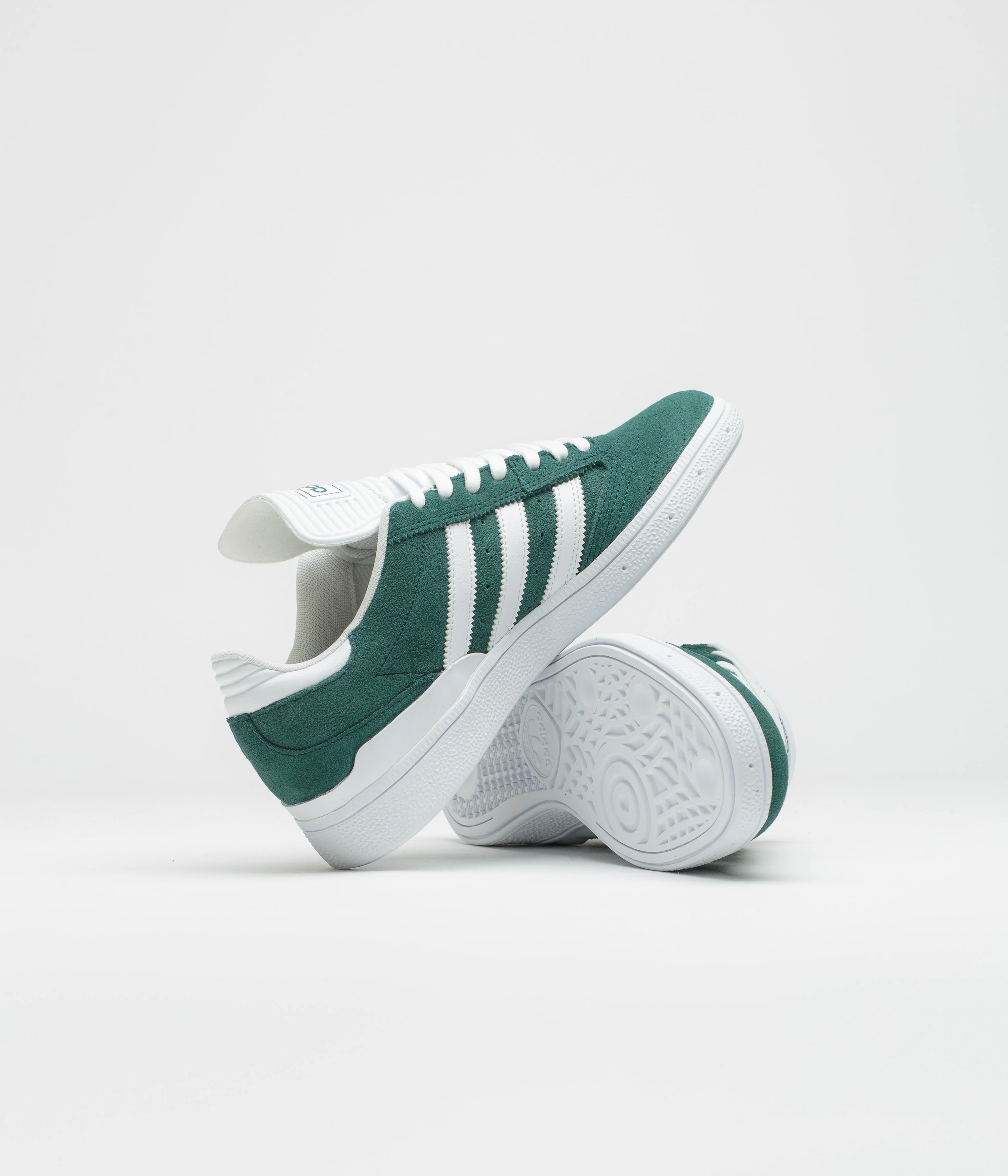 Adidas Busenitz Shoes - Aurora Ivy / FTWR White / Gold Metallic - Image 5