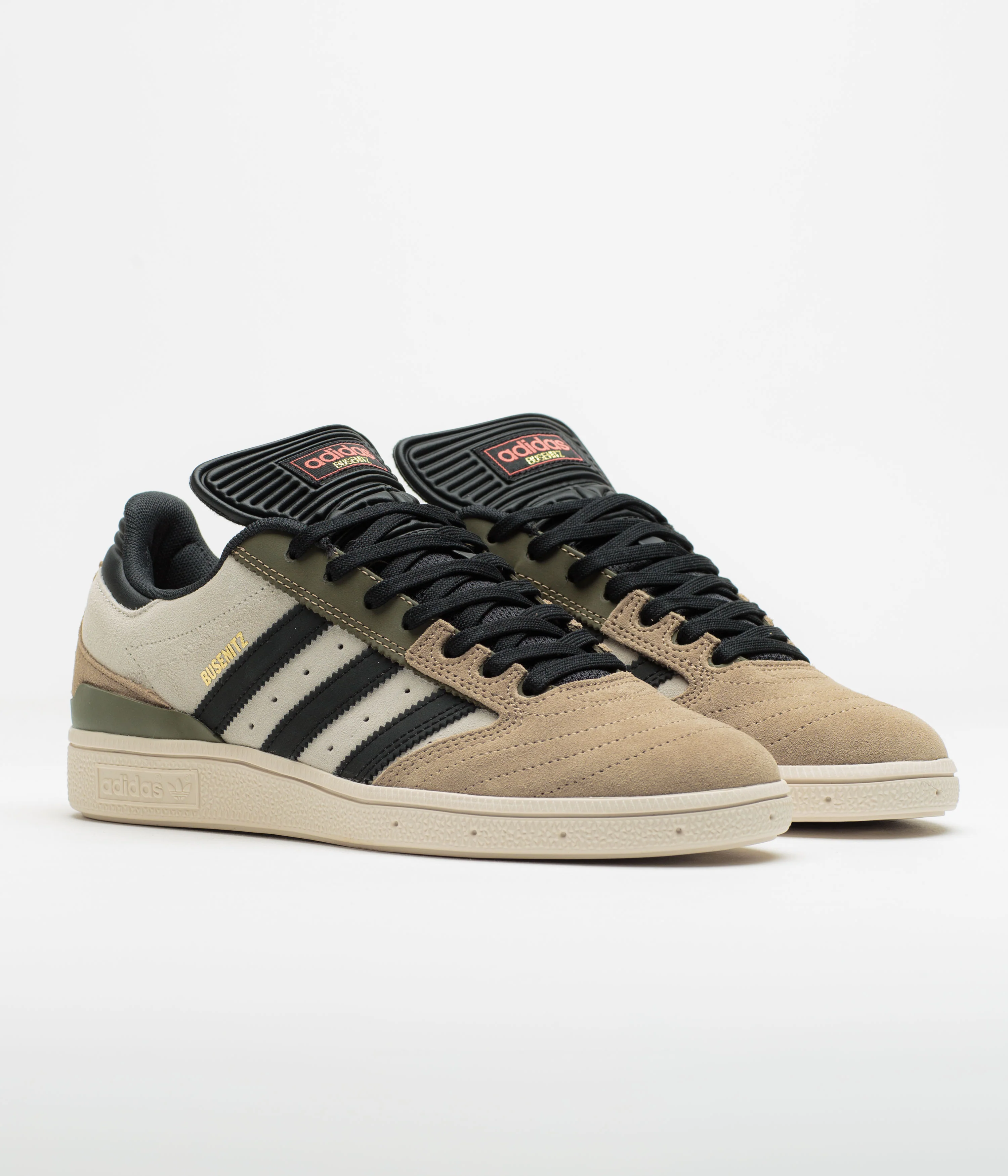 Adidas Busenitz Shoes - Cardboard / Core Black / Olive Strata - Image 2