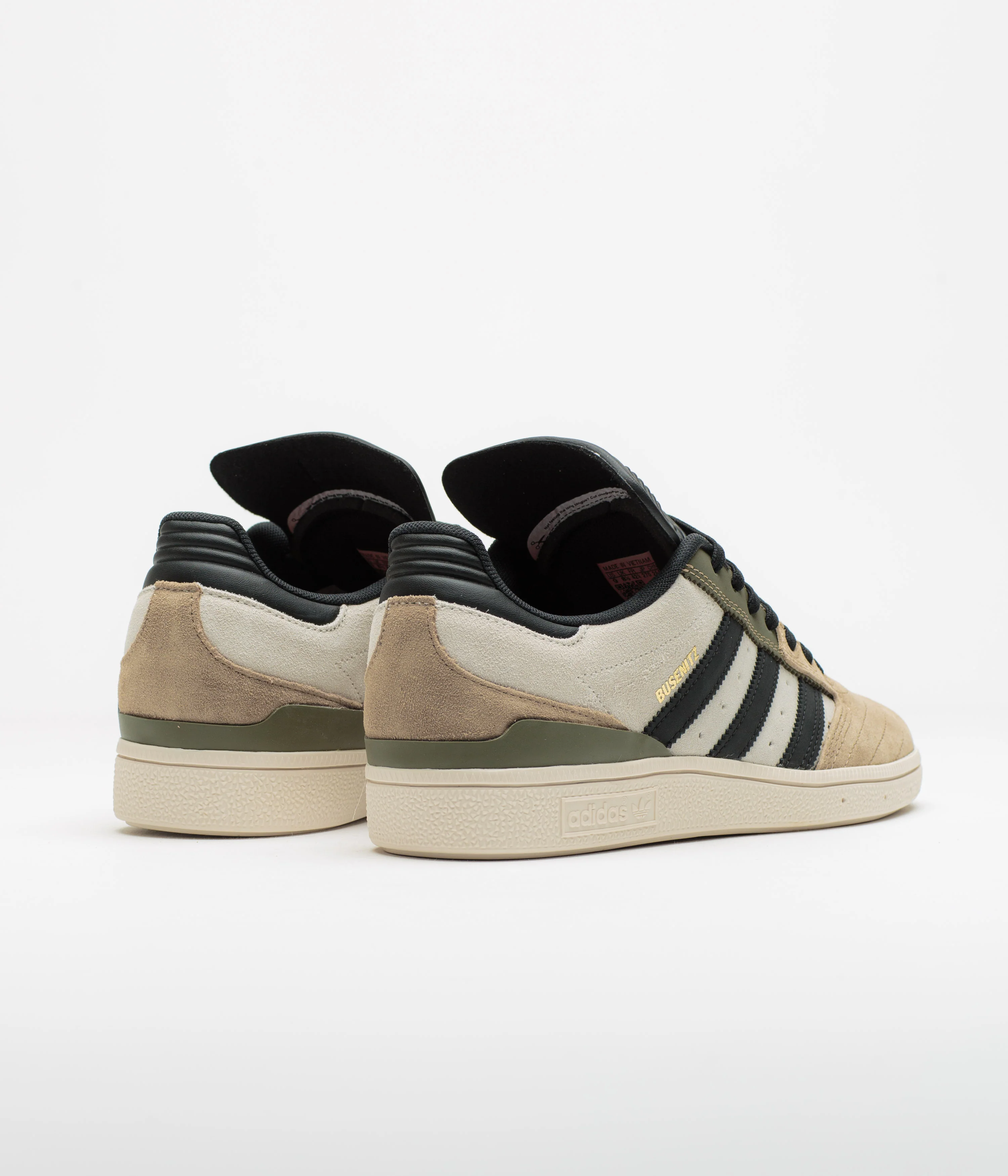 Adidas Busenitz Shoes - Cardboard / Core Black / Olive Strata - Image 4