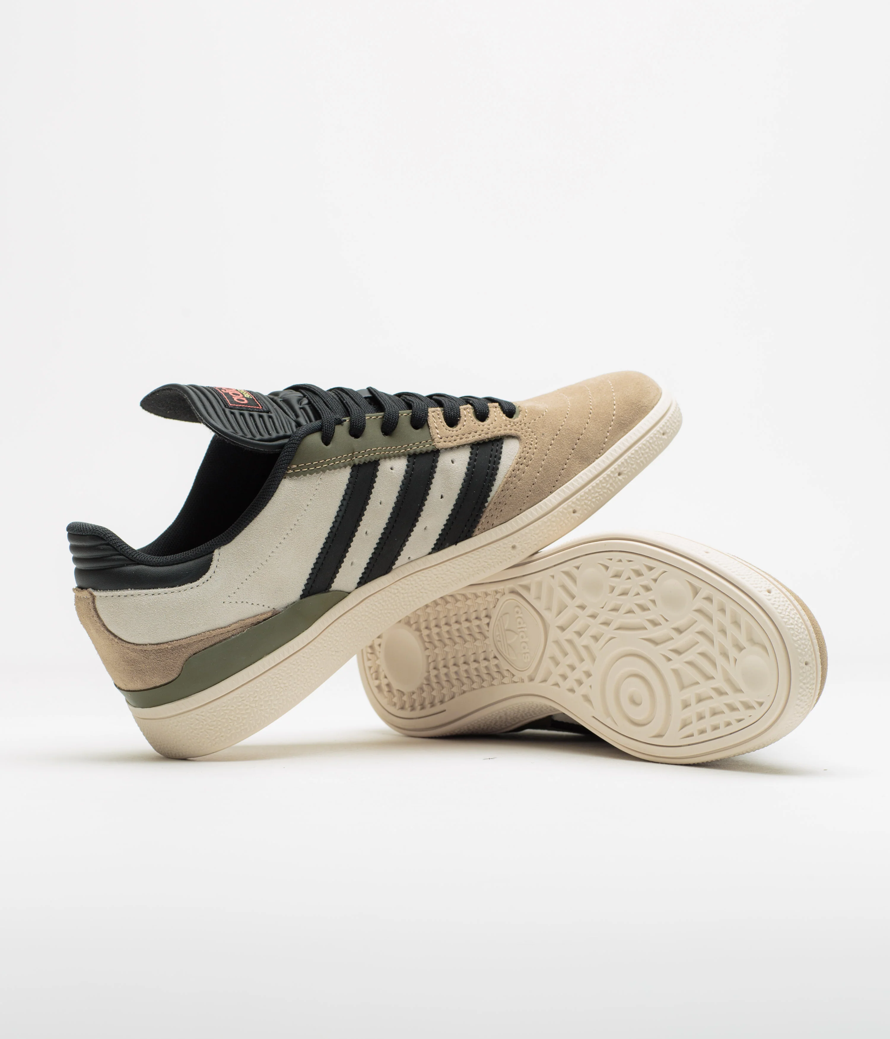 Adidas Busenitz Shoes - Cardboard / Core Black / Olive Strata - Image 5