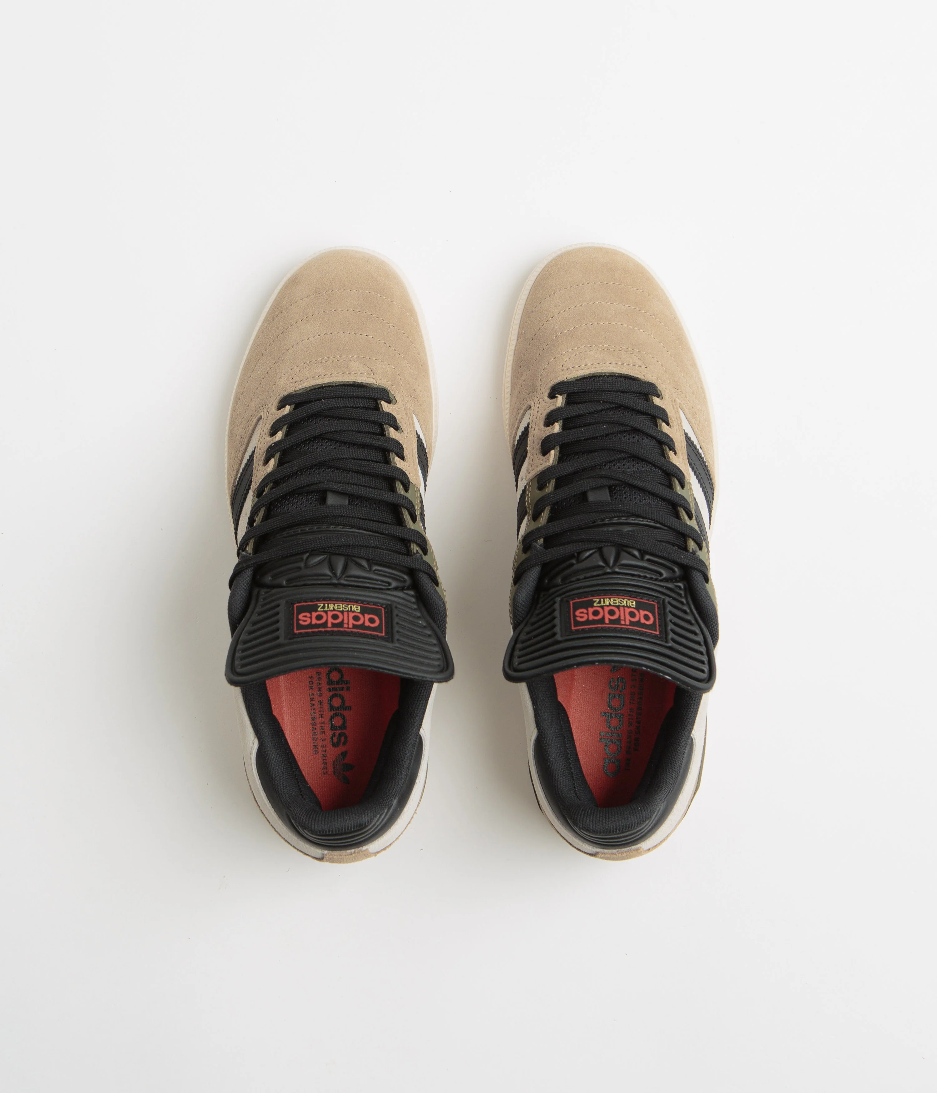 Adidas Busenitz Shoes - Cardboard / Core Black / Olive Strata - Image 7