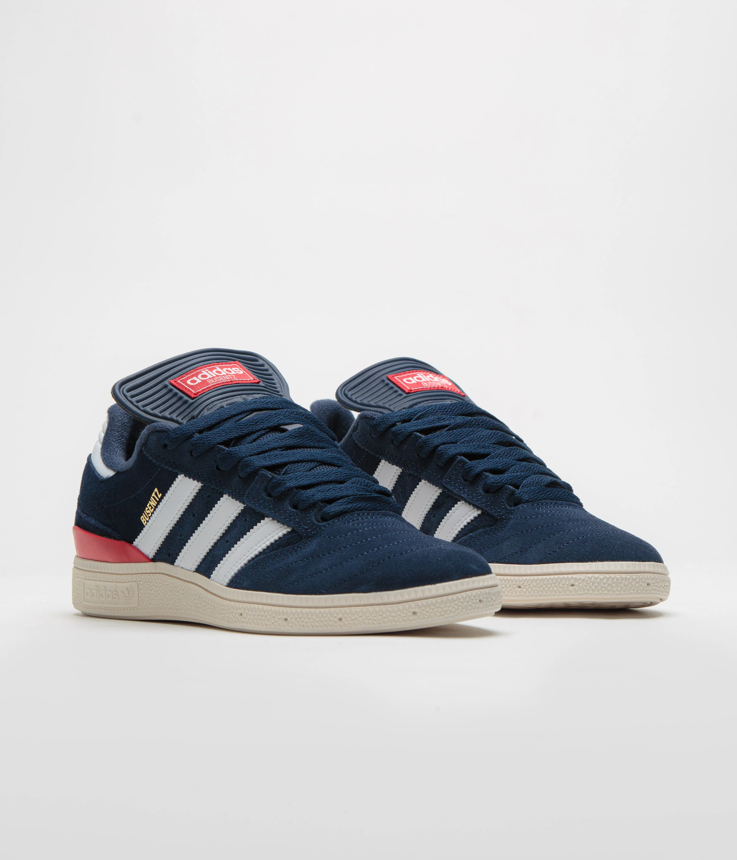 Adidas Busenitz Shoes - Collegiate Navy / FTWR White / Better Scarlet - Image 2