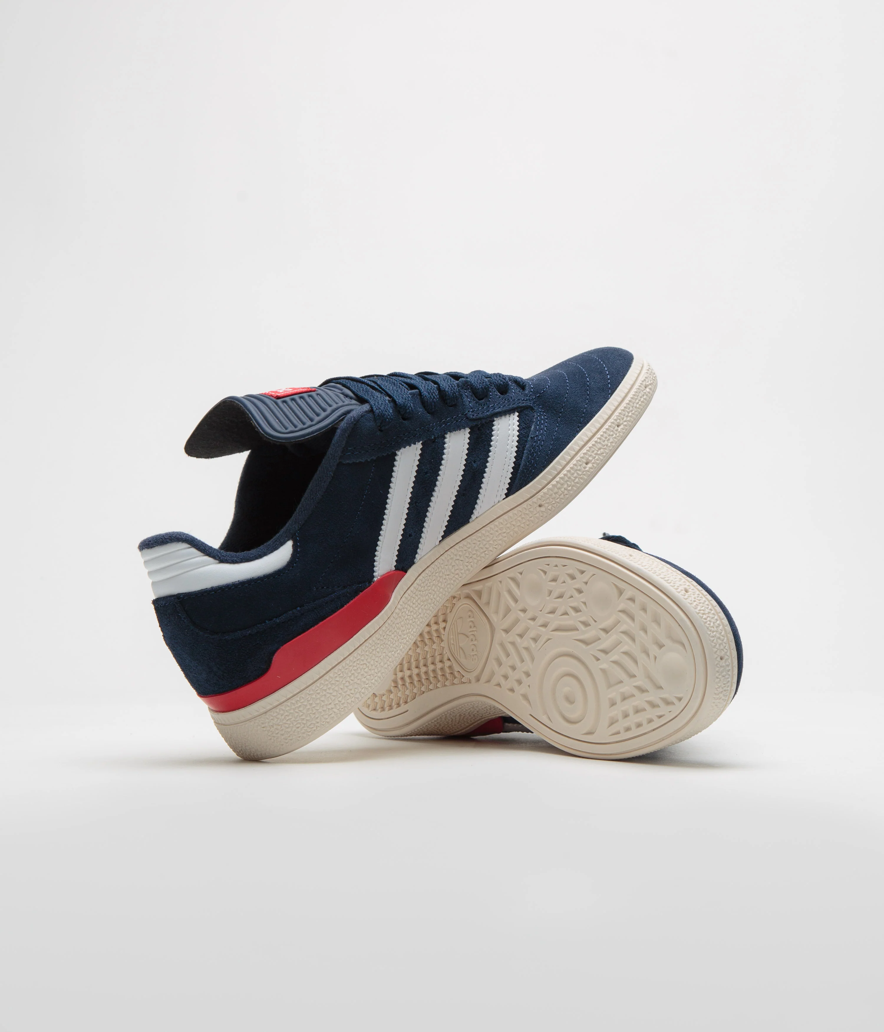 Adidas Busenitz Shoes - Collegiate Navy / FTWR White / Better Scarlet - Image 5