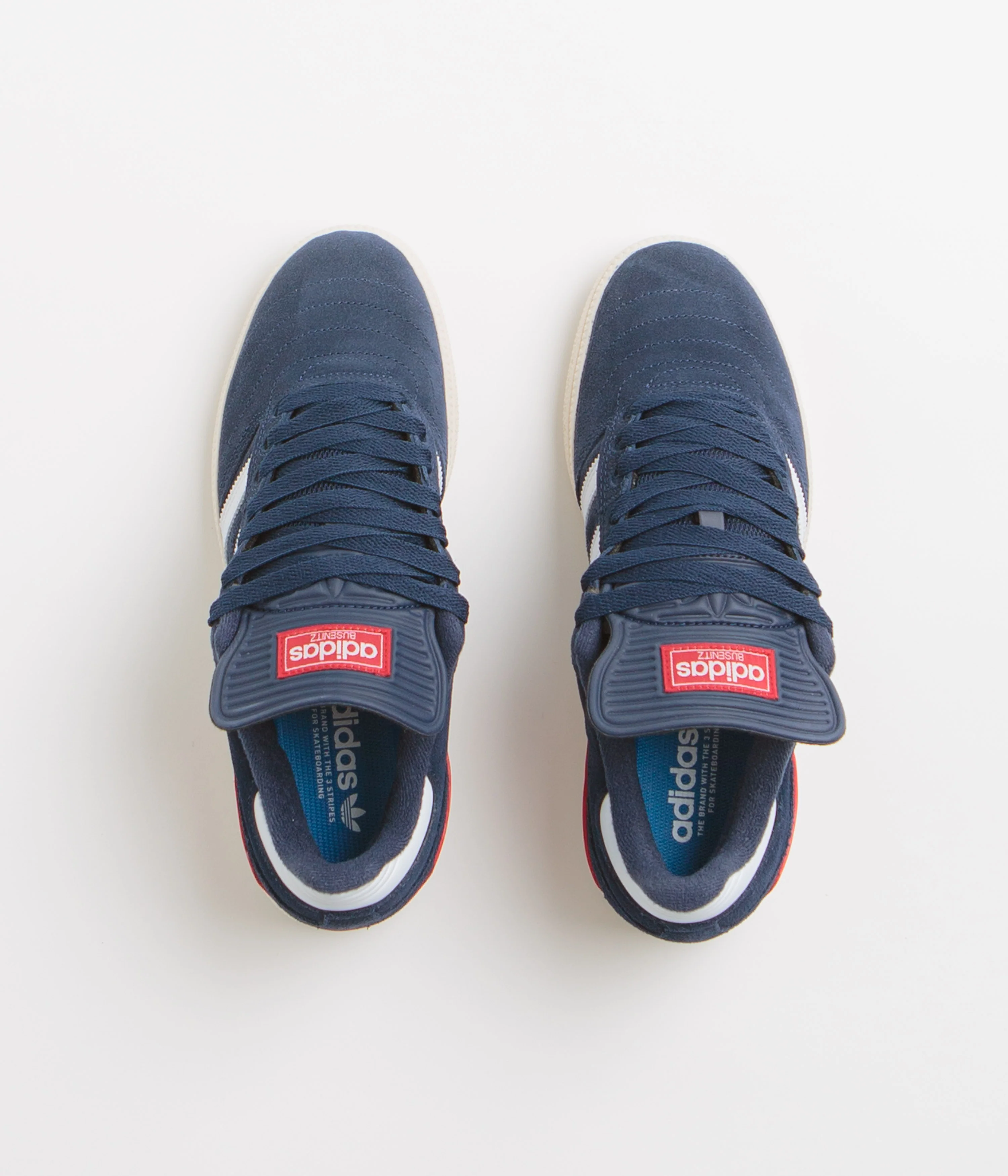 Adidas Busenitz Shoes - Collegiate Navy / FTWR White / Better Scarlet - Image 7