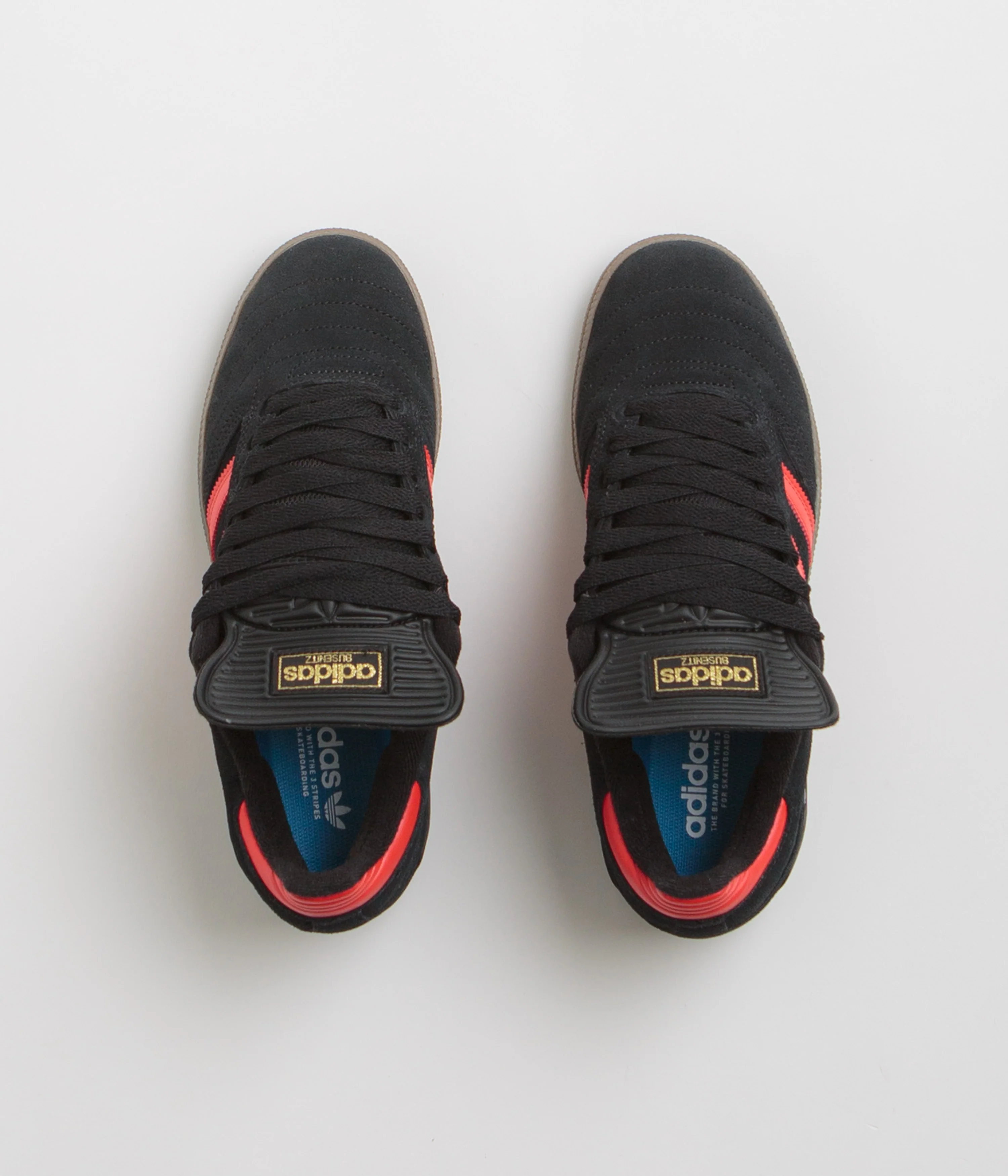 Adidas Busenitz Shoes - Core Black / Red / Gum5 - Image 8