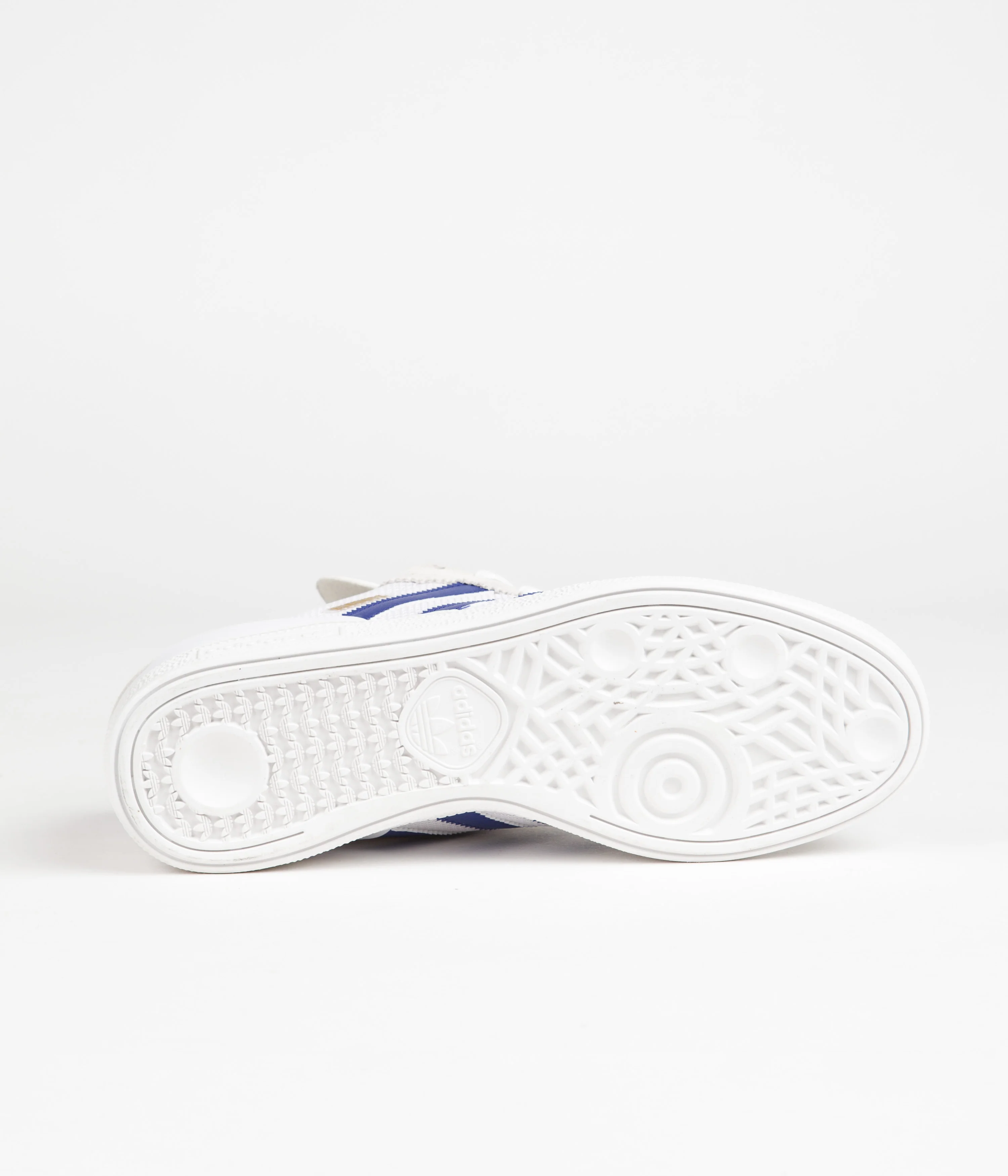 Adidas Busenitz Shoes - Crystal White / Semi Lucid Blue / Gold Metallic - Image 6