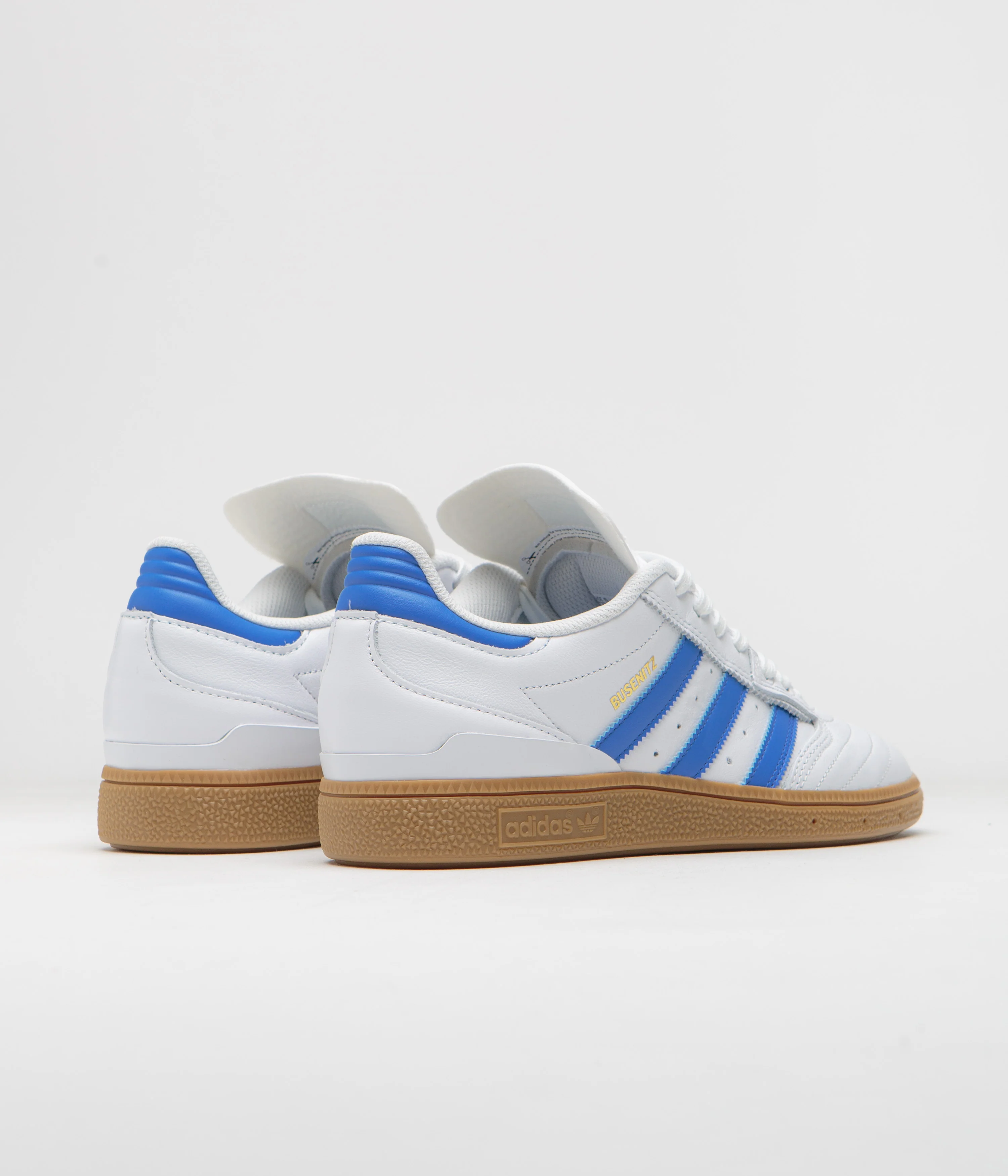 Adidas Busenitz Shoes - FTWR White / Bluebird / Gold Metallic - Image 5