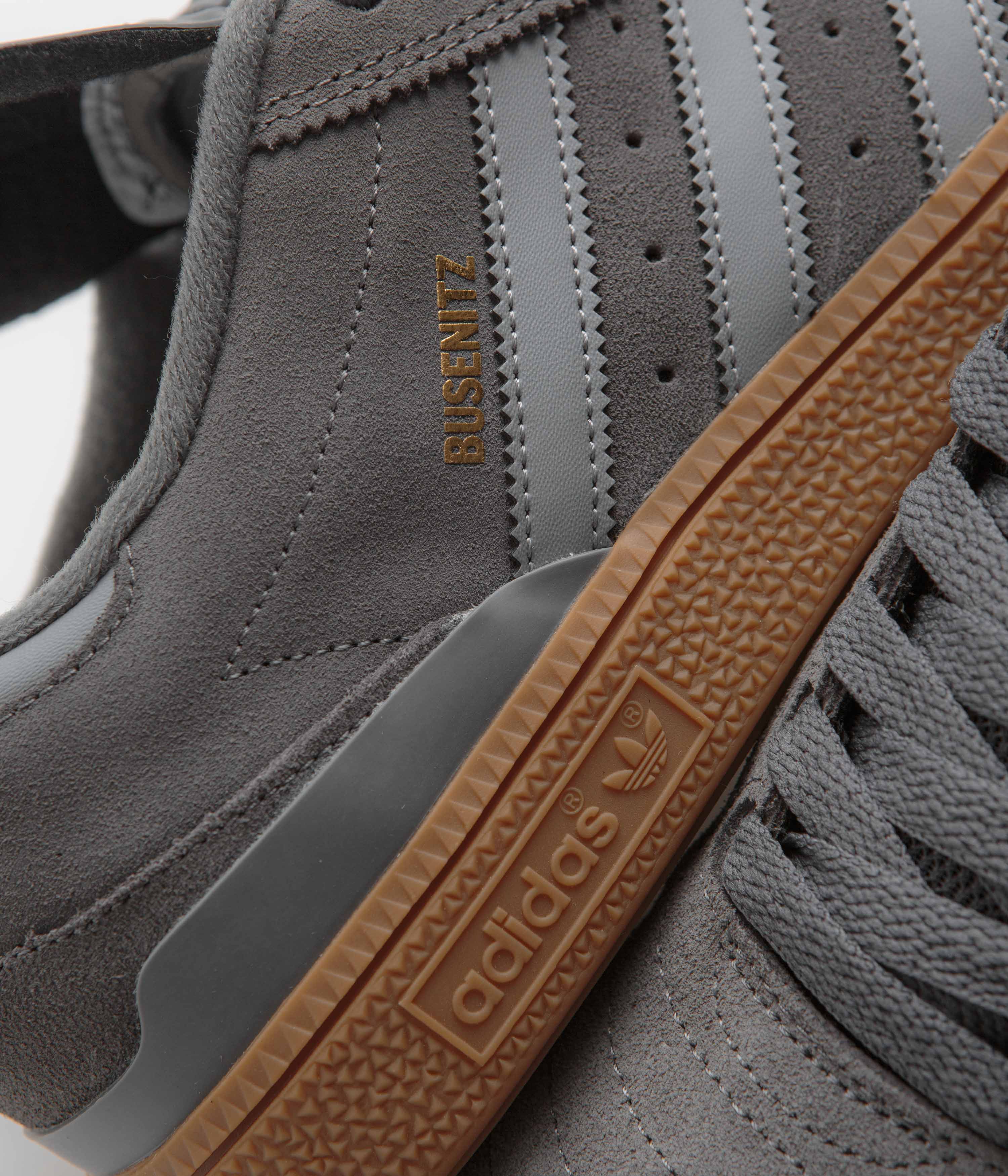 Adidas Busenitz Shoes - Grey Five / Grey Three / Gold Metallic - Image 3