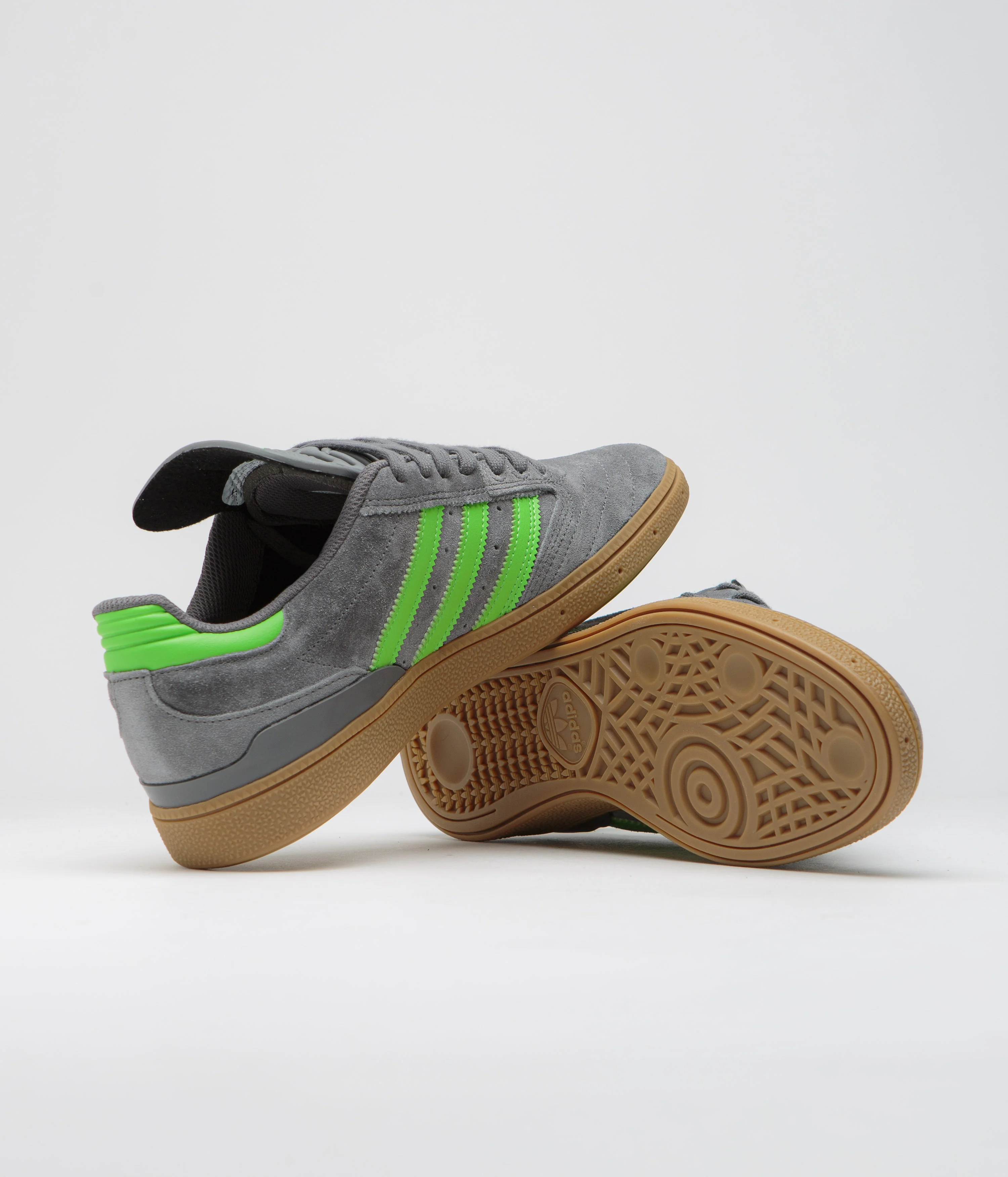 Adidas Busenitz Shoes - Grey Four / Lime / Gum4 - Image 5