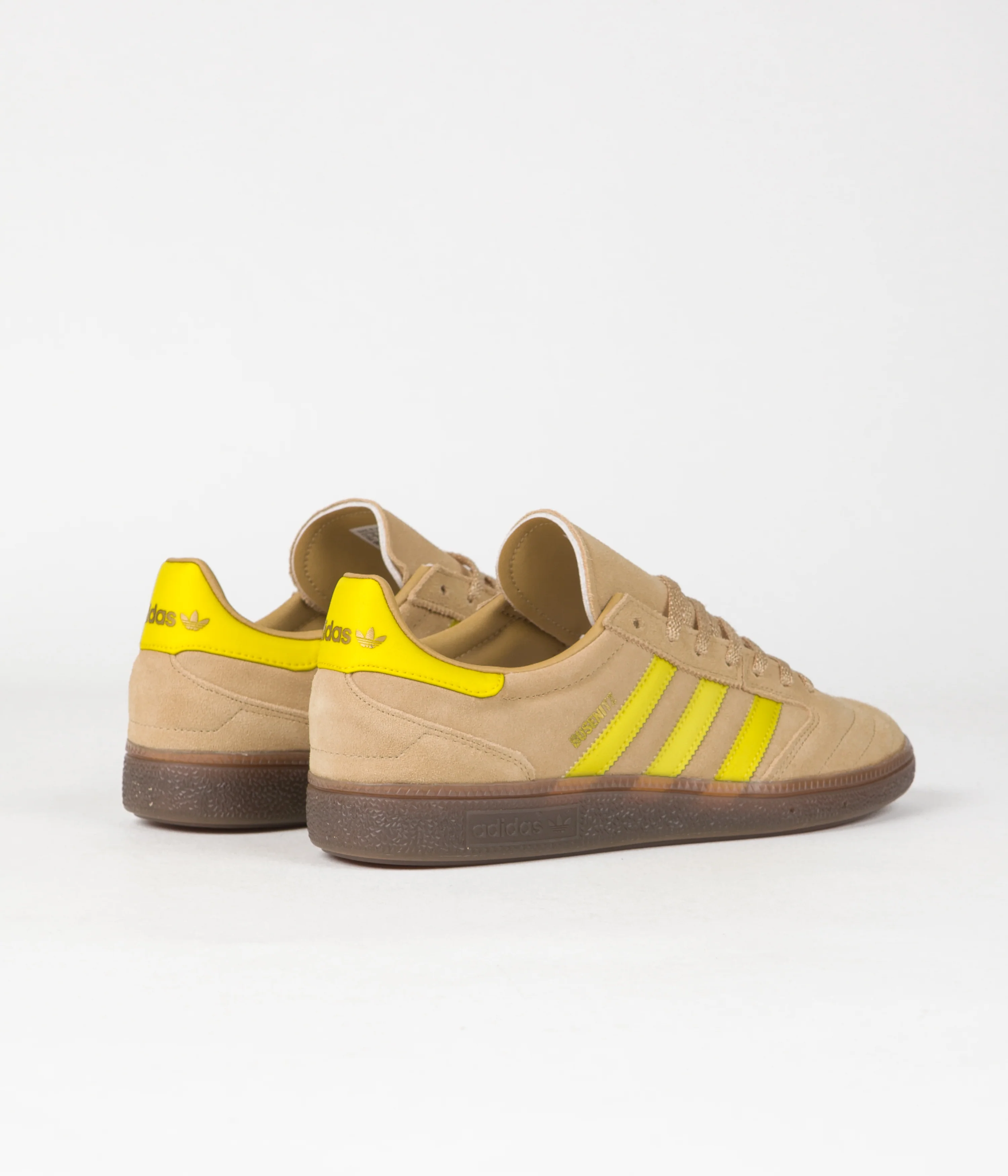 Adidas Busenitz Vintage Shoes - Golden Beige / Impact Yellow / Gum5 - Image 4