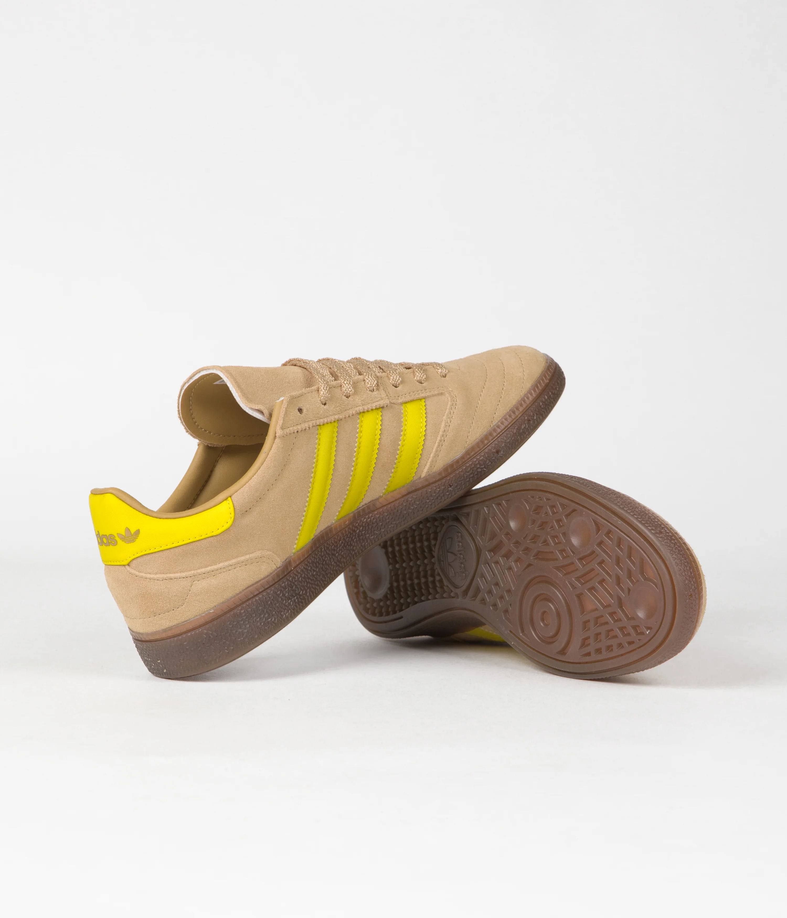 Adidas Busenitz Vintage Shoes - Golden Beige / Impact Yellow / Gum5 - Image 6