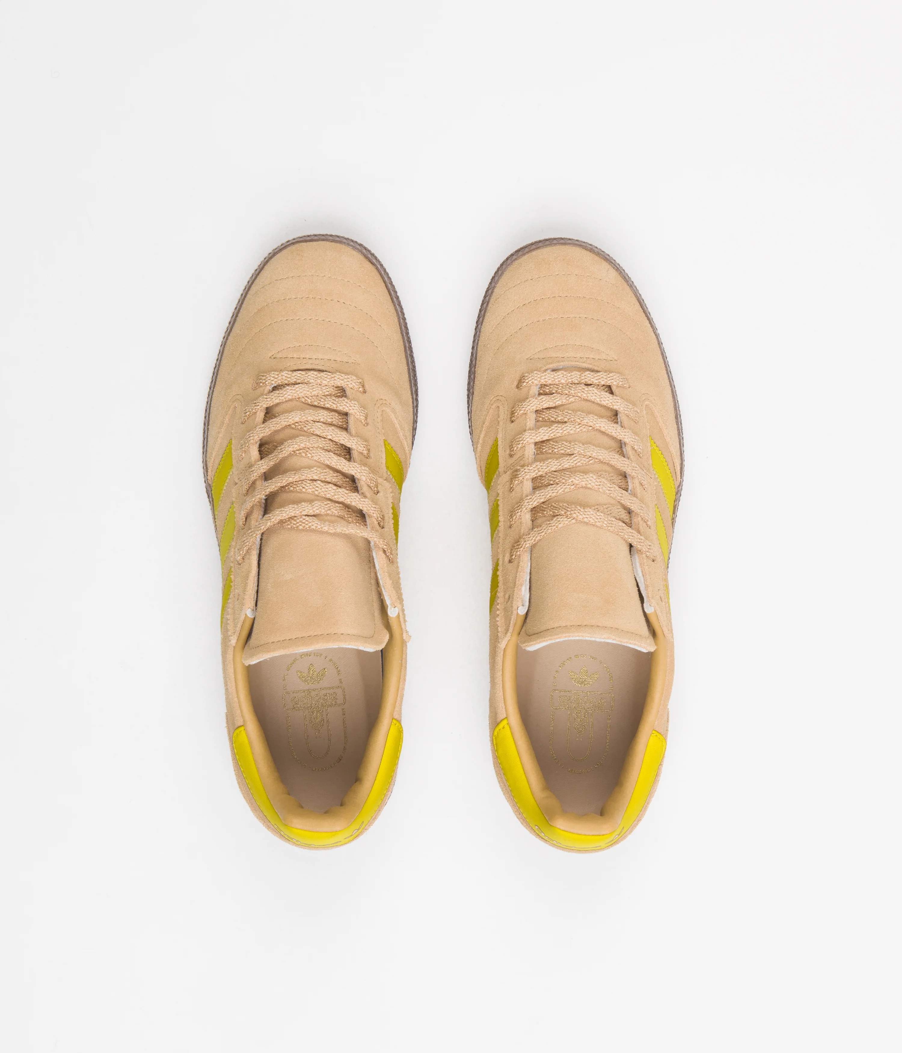 Adidas Busenitz Vintage Shoes - Golden Beige / Impact Yellow / Gum5 - Image 7