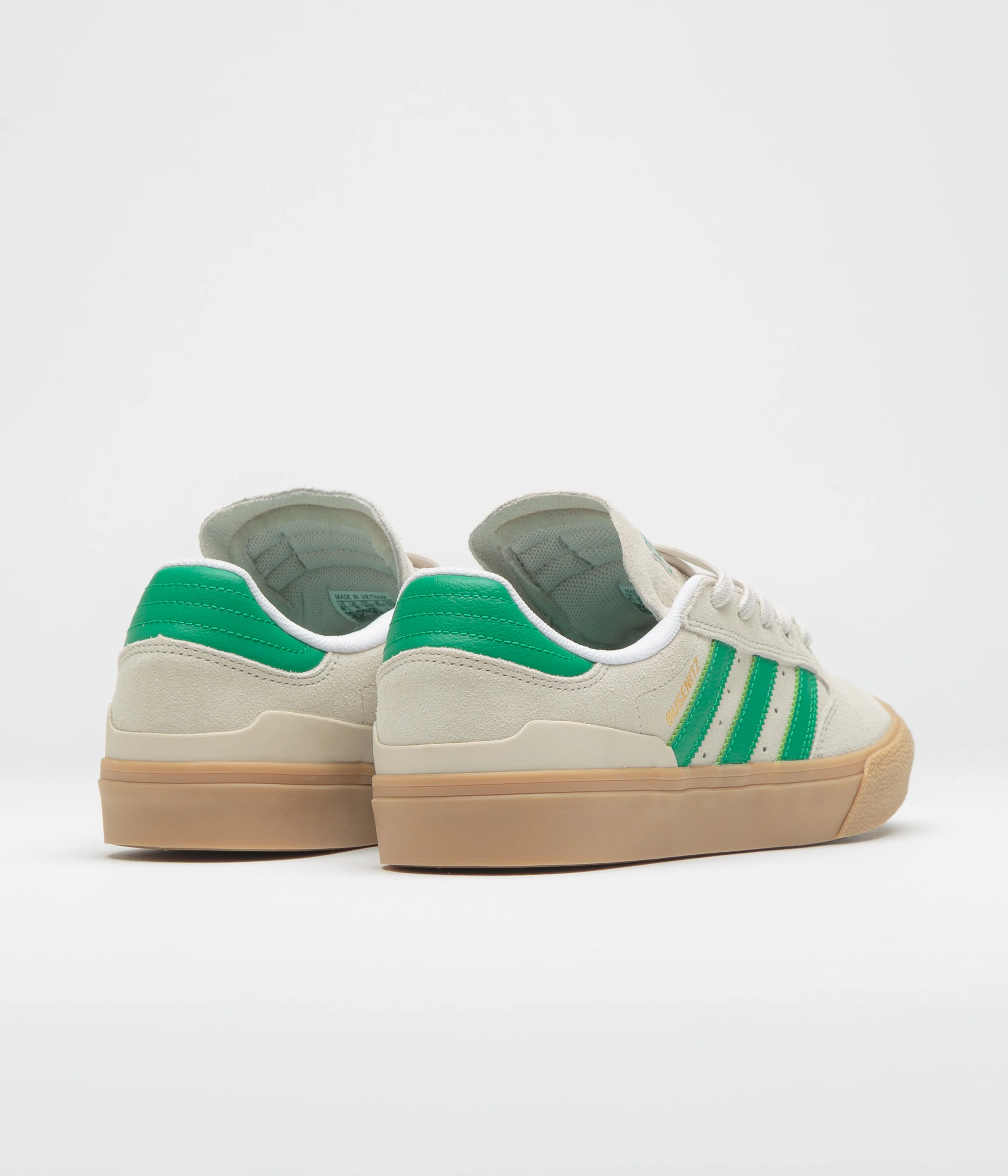 Adidas Busenitz Vulc II Shoes - Alumina / Court Green / Gum4 - Image 4