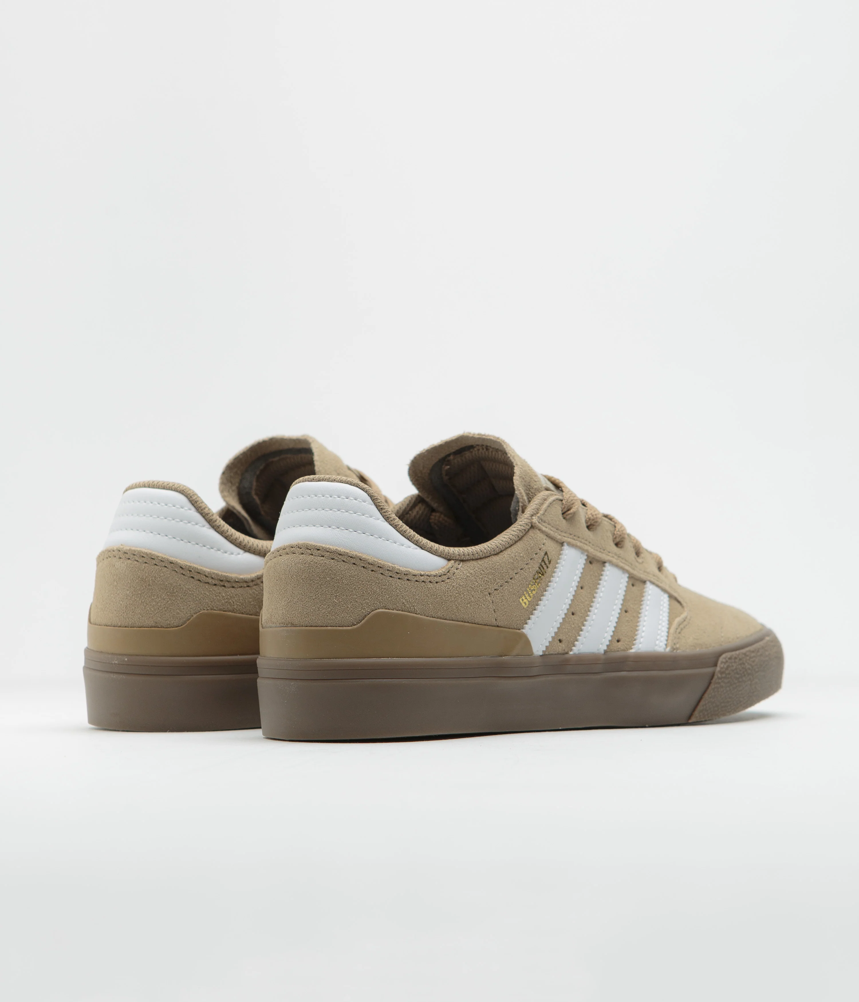 Adidas Busenitz Vulc II Shoes - Cardboard / Chalk White / Gold Metallic - Image 4