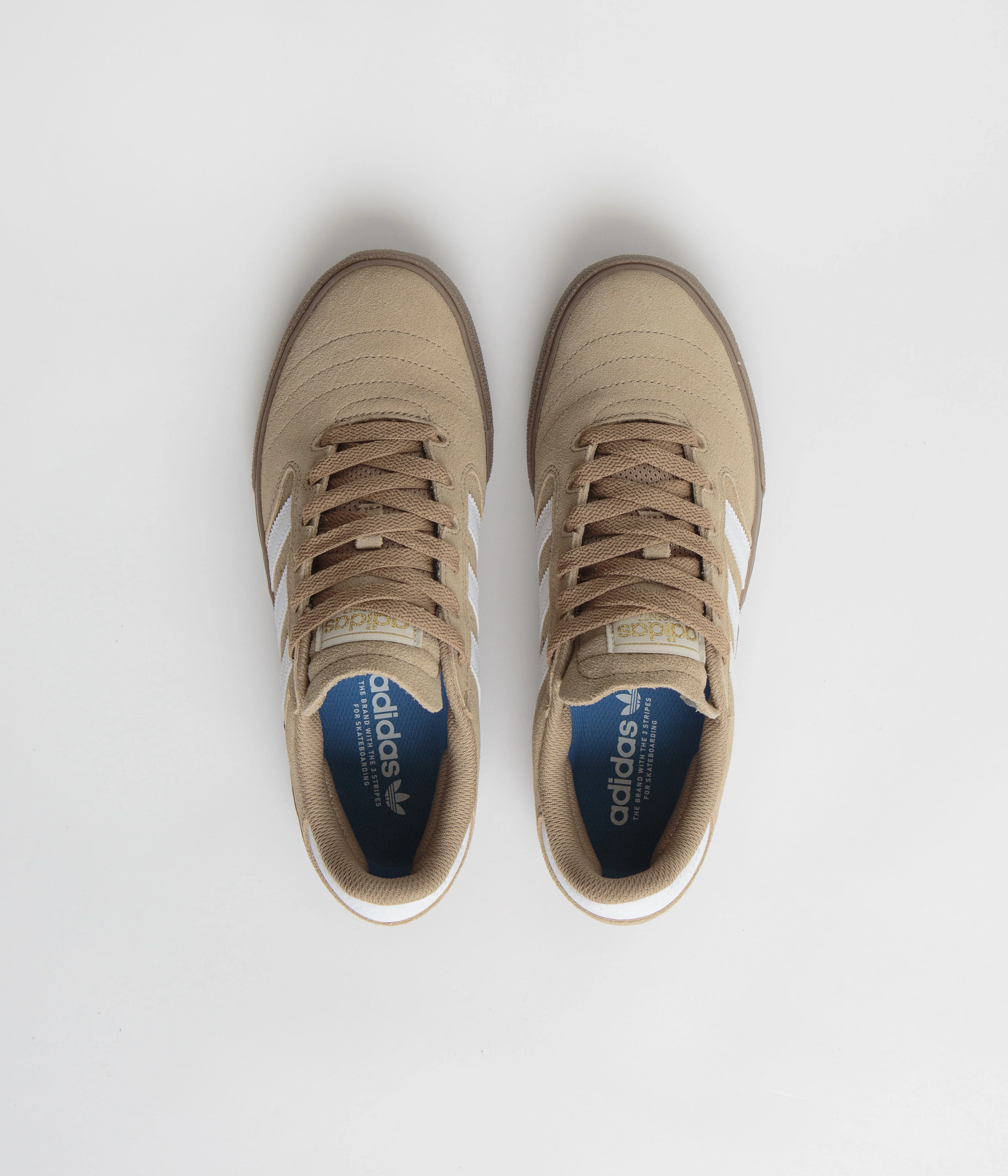 Adidas Busenitz Vulc II Shoes - Cardboard / Chalk White / Gold Metallic - Image 7