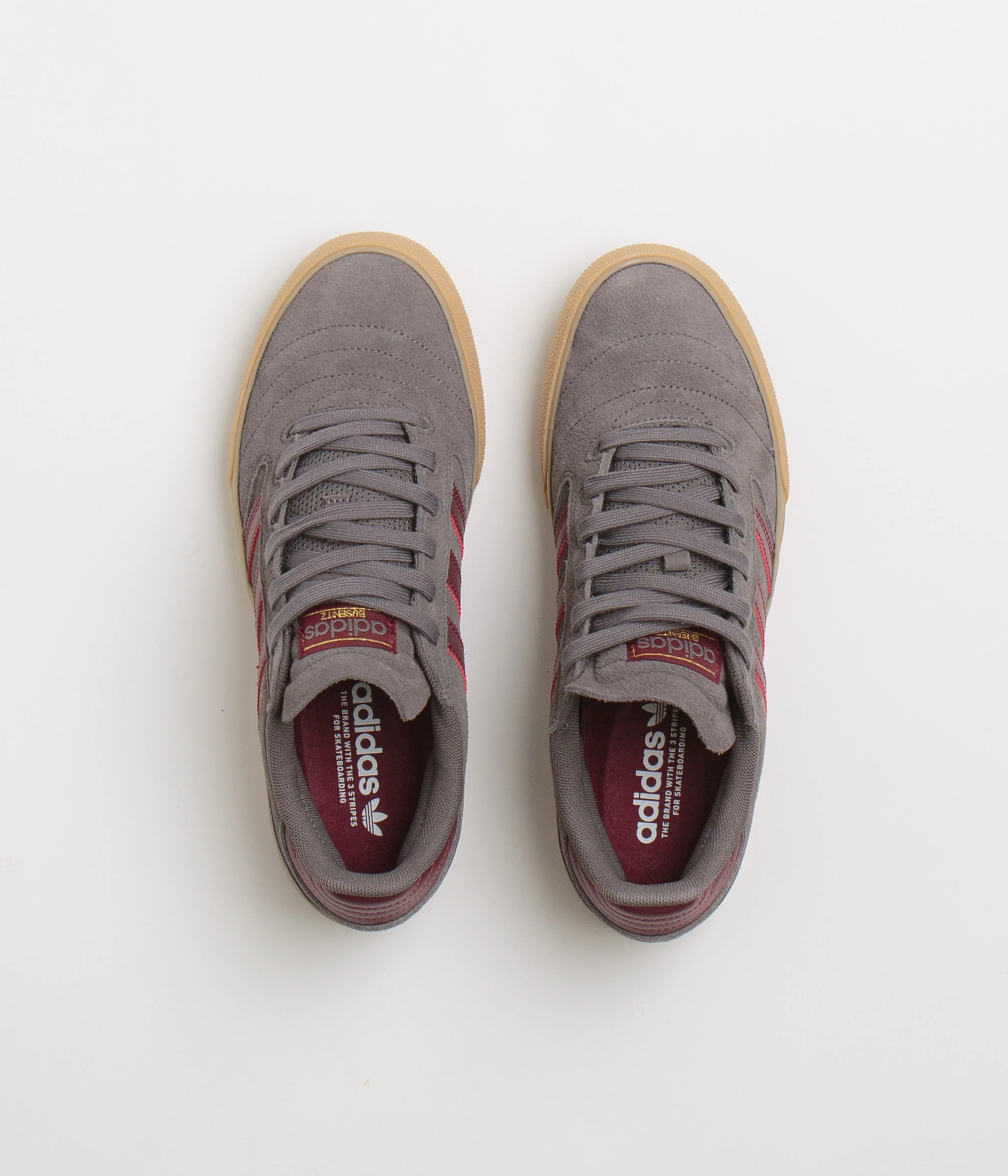 Adidas Busenitz Vulc II Shoes - Charcoal / Shadow Red / Gum4 - Image 7