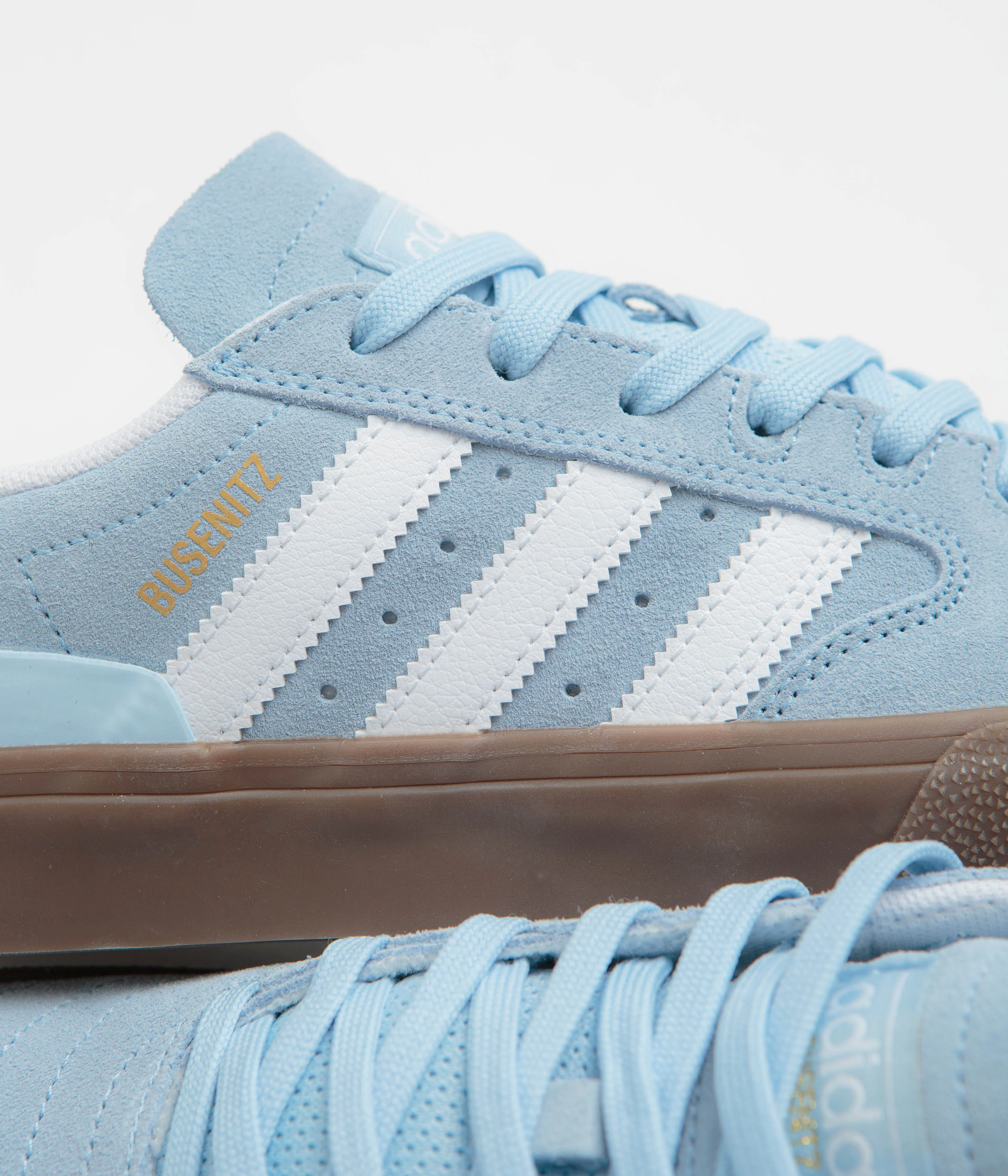 Adidas Busenitz Vulc II Shoes - Clear Sky / FTWR White / Gum5 - Image 3