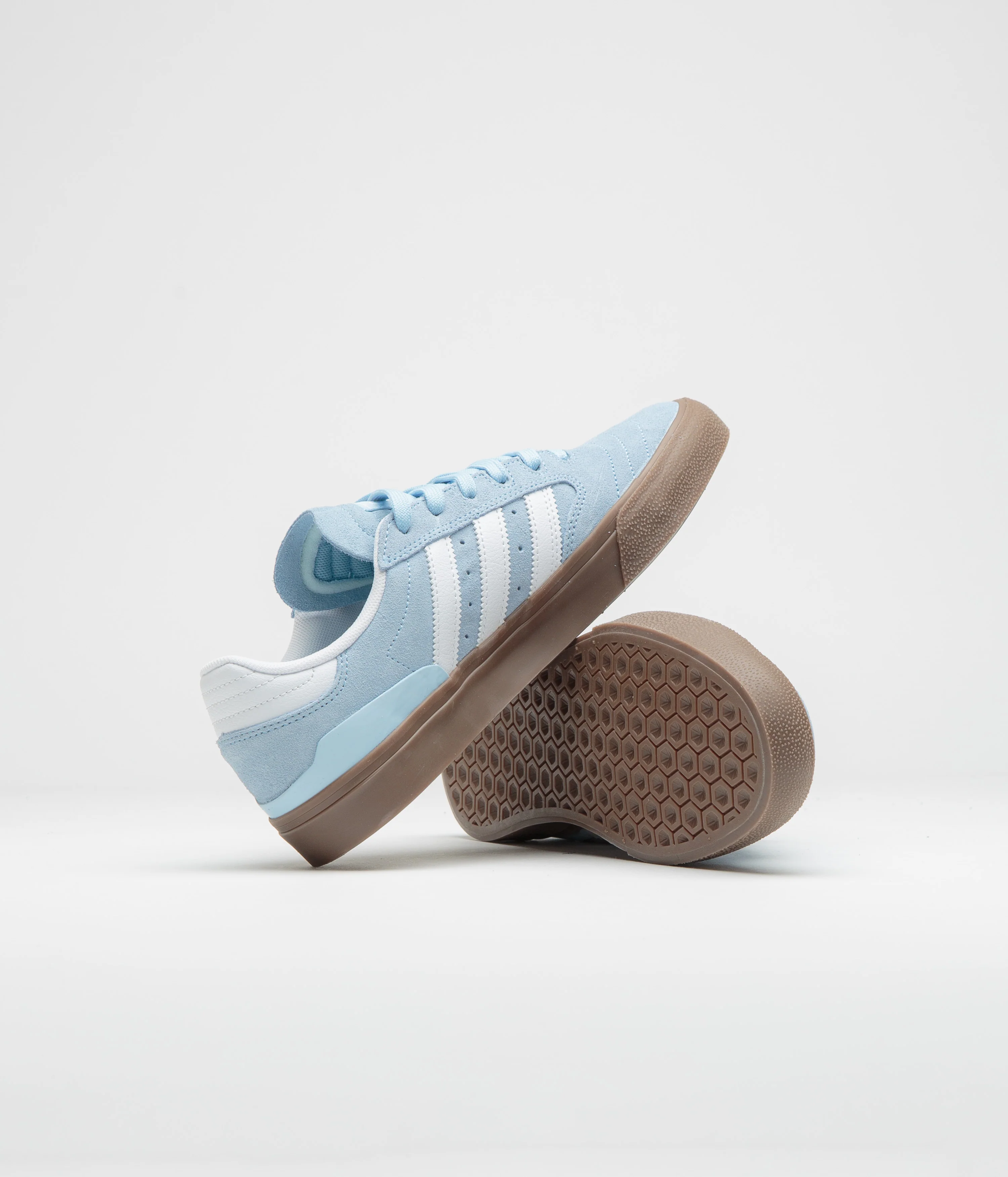 Adidas Busenitz Vulc II Shoes - Clear Sky / FTWR White / Gum5 - Image 5