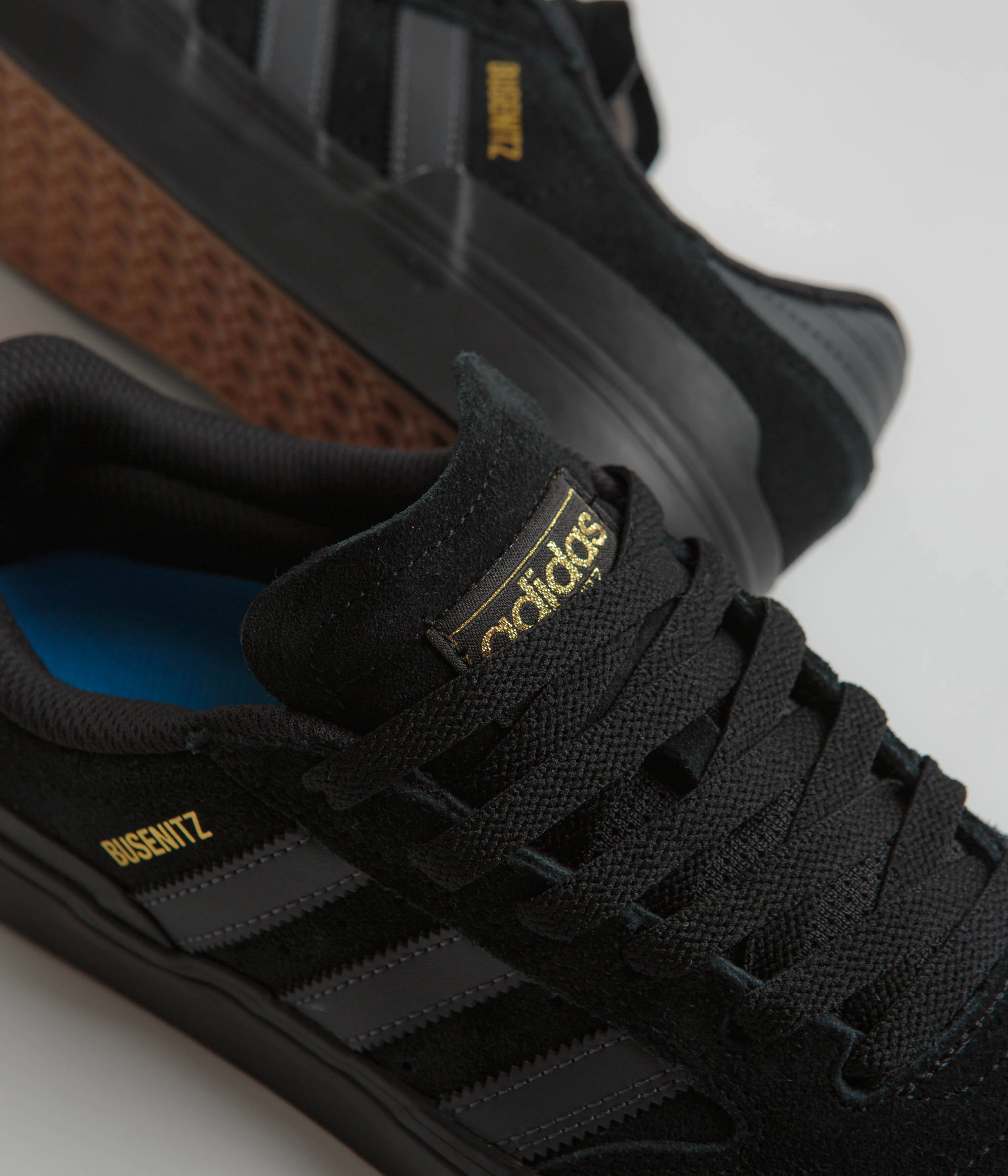 Adidas Busenitz Vulc II Shoes - Core Black / Carbon / Core Black - Image 3