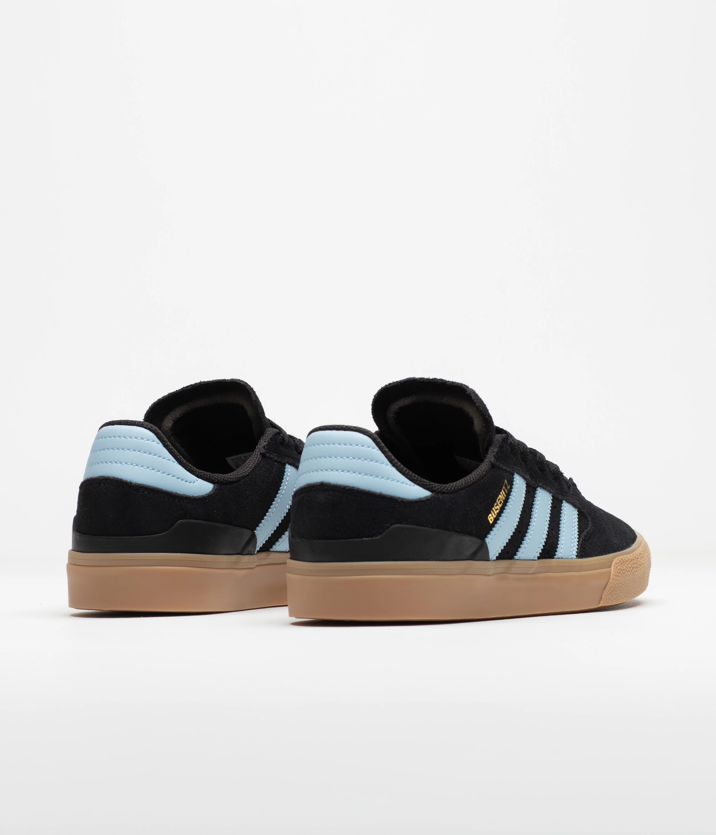 Adidas Busenitz Vulc II Shoes - Core Black / Clear Sky / Gum4 - Image 4