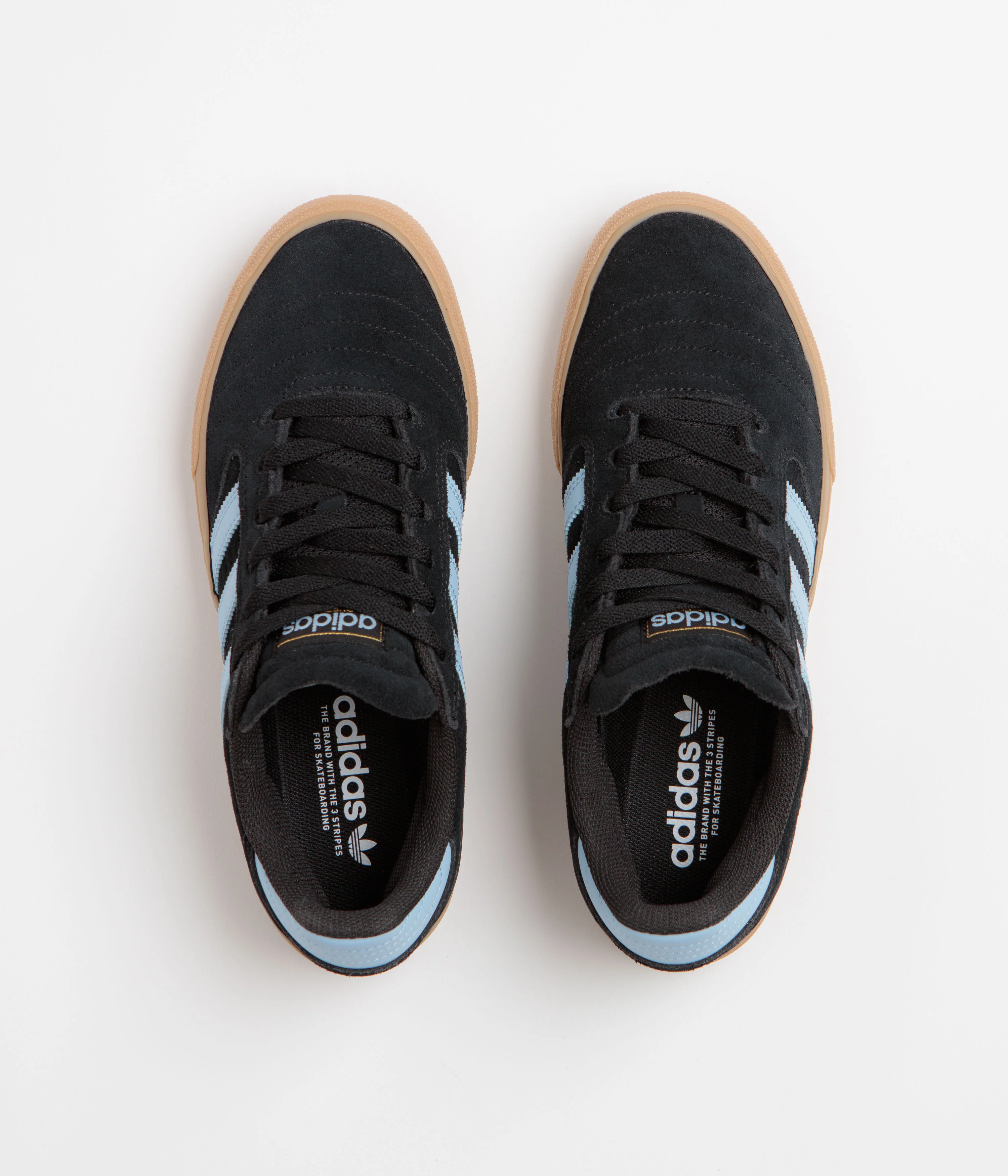 Adidas Busenitz Vulc II Shoes - Core Black / Clear Sky / Gum4 - Image 7