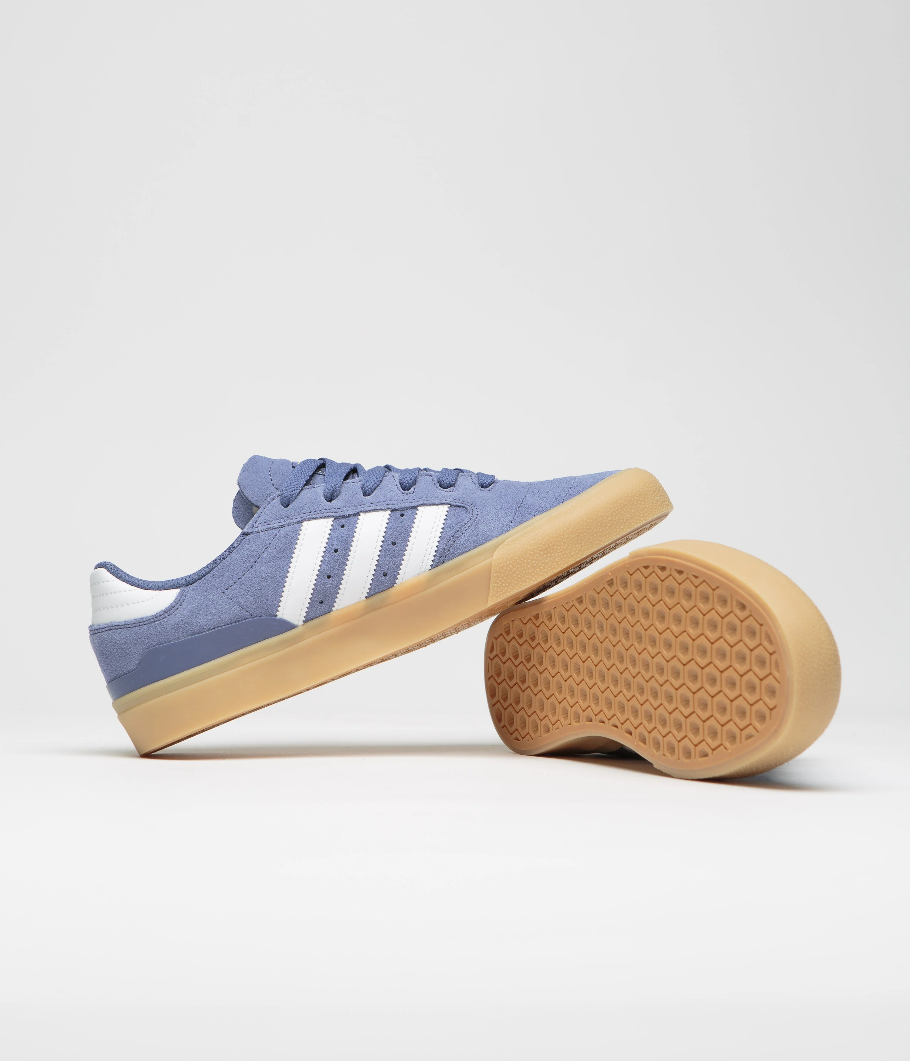 Adidas Busenitz Vulc II Shoes - Crew Blue / FTWR White / Gum3 - Image 5