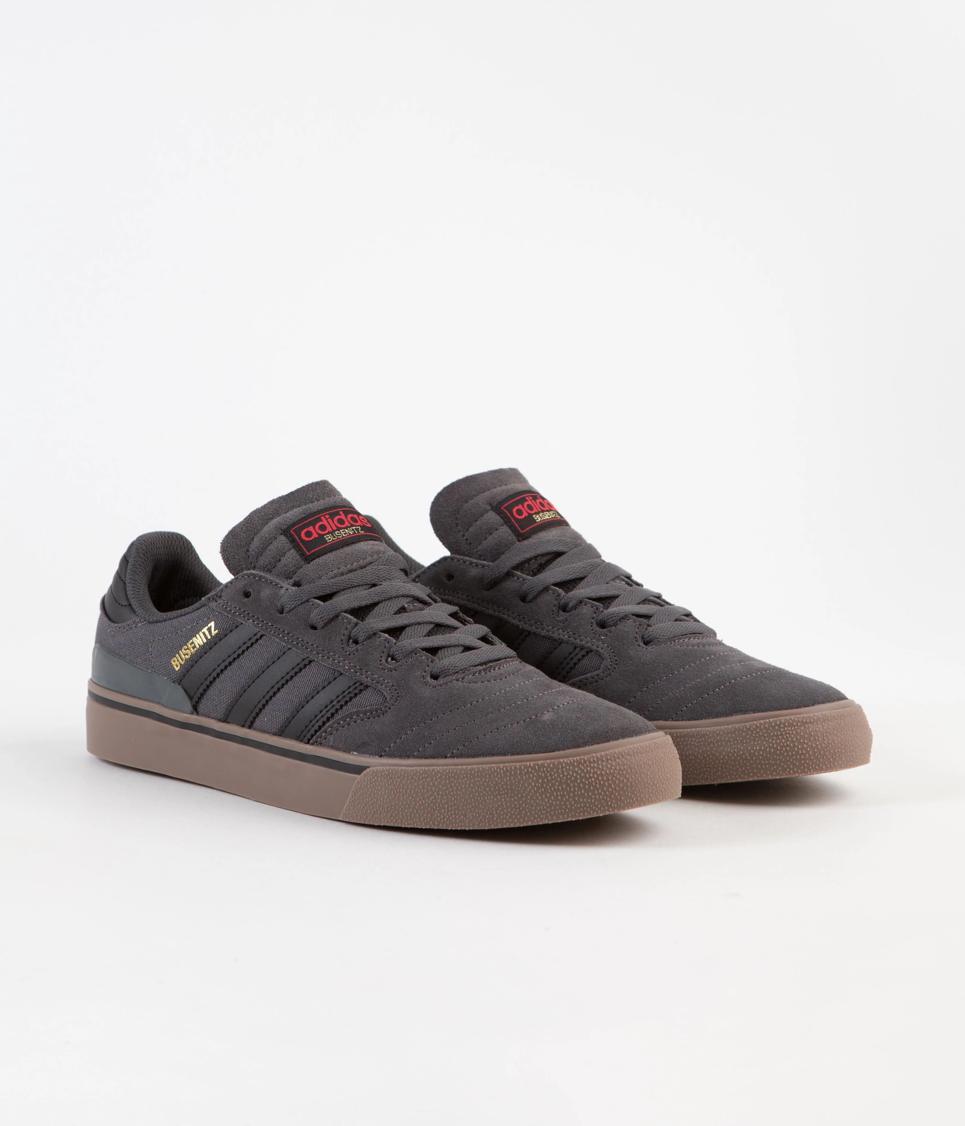 Adidas Busenitz Vulc II Shoes - Grey Six / Core Black / Gum5 - Image 2