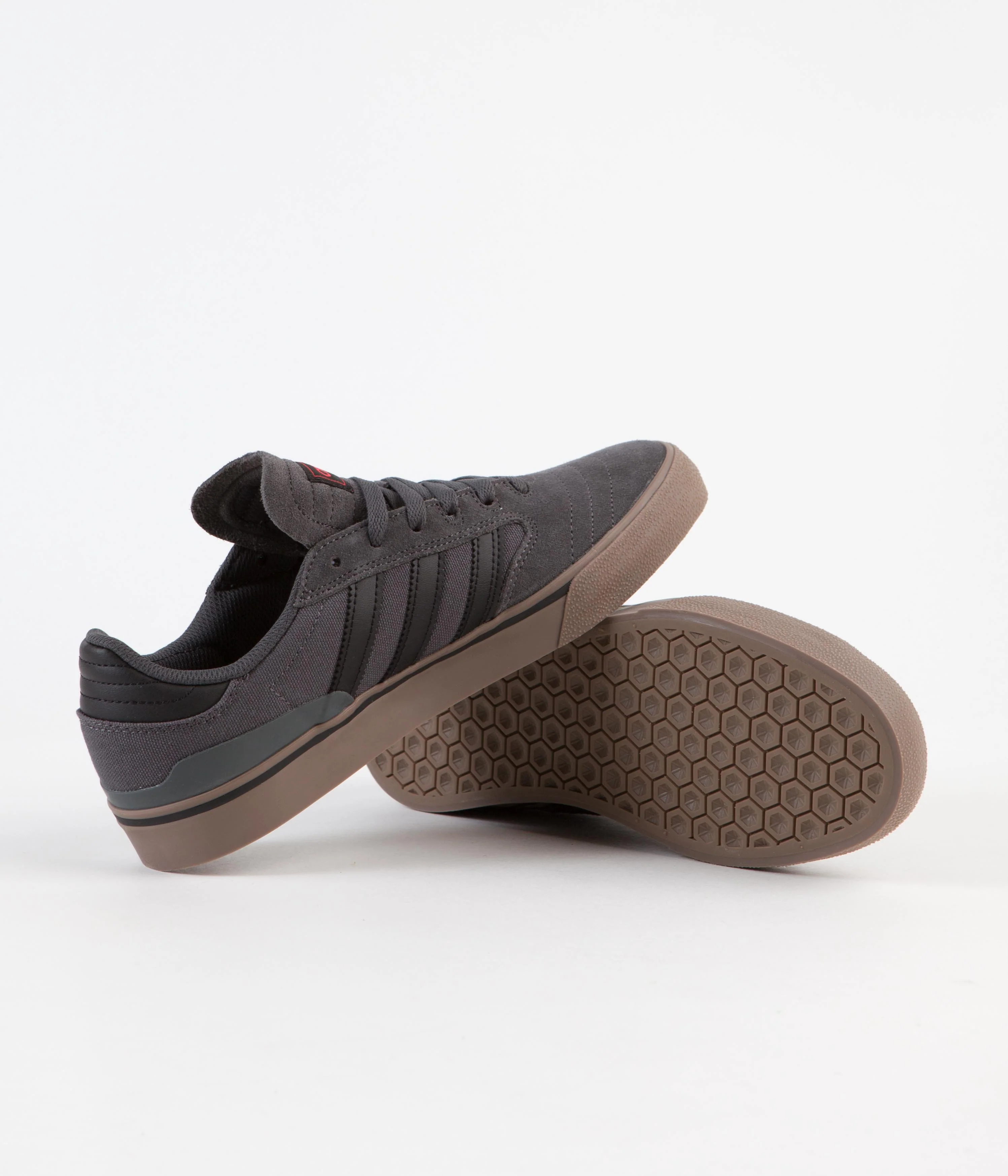 Adidas Busenitz Vulc II Shoes - Grey Six / Core Black / Gum5 - Image 5